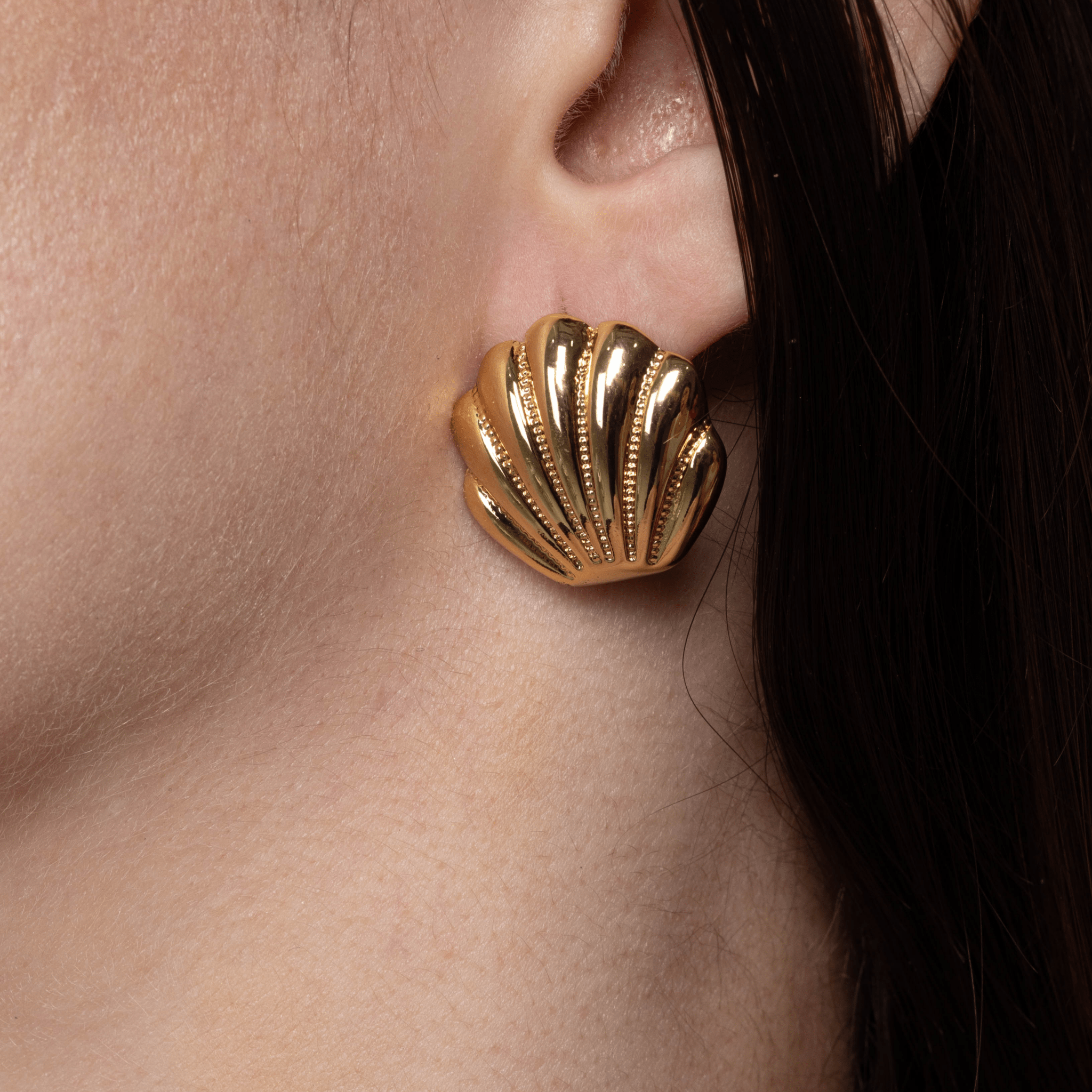 Lara & Ela | Wave Whisperer Gold Earrings - Lara & Ela
