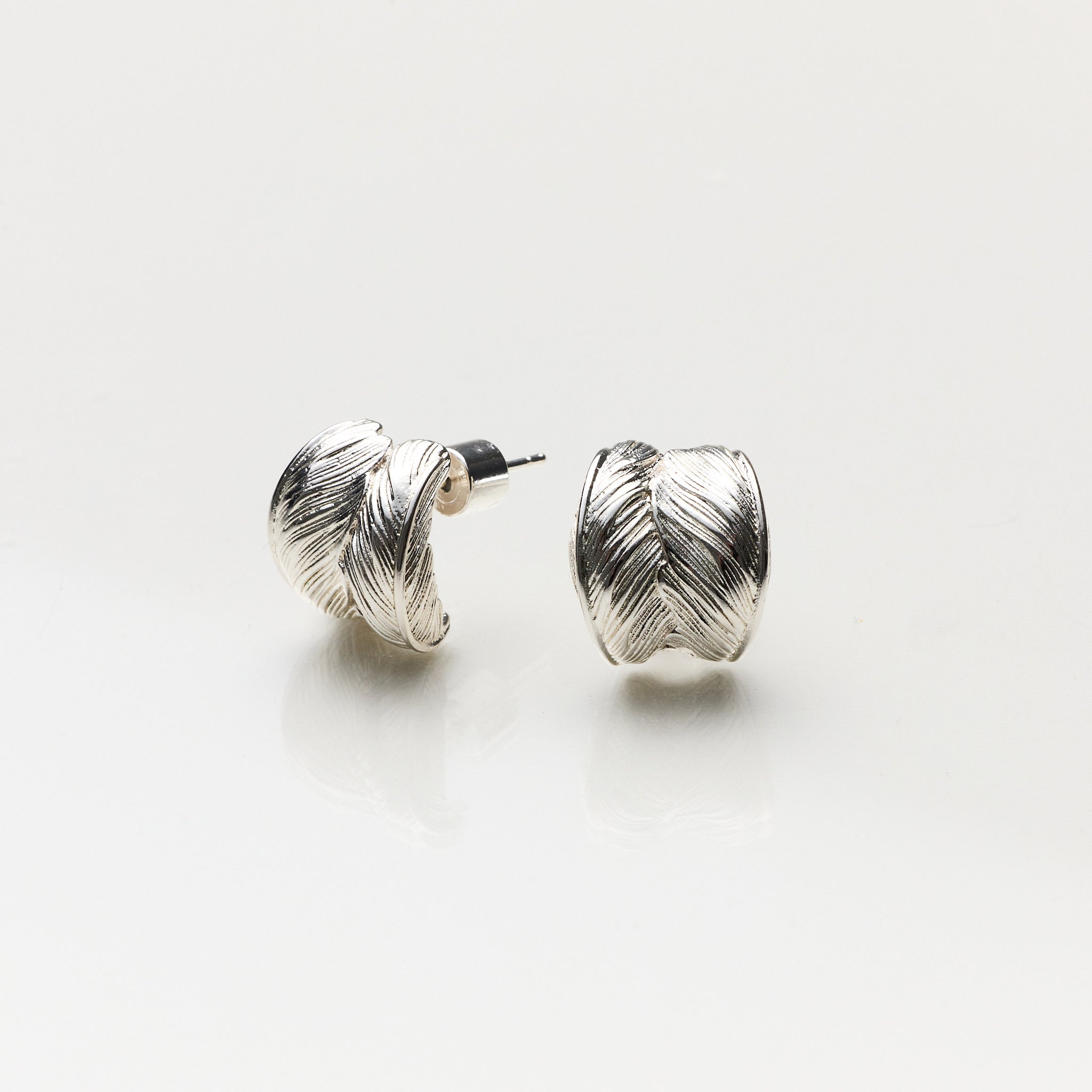 Lara & Ela | Where Angels Fear To Tread Silver Earrings - Lara & Ela