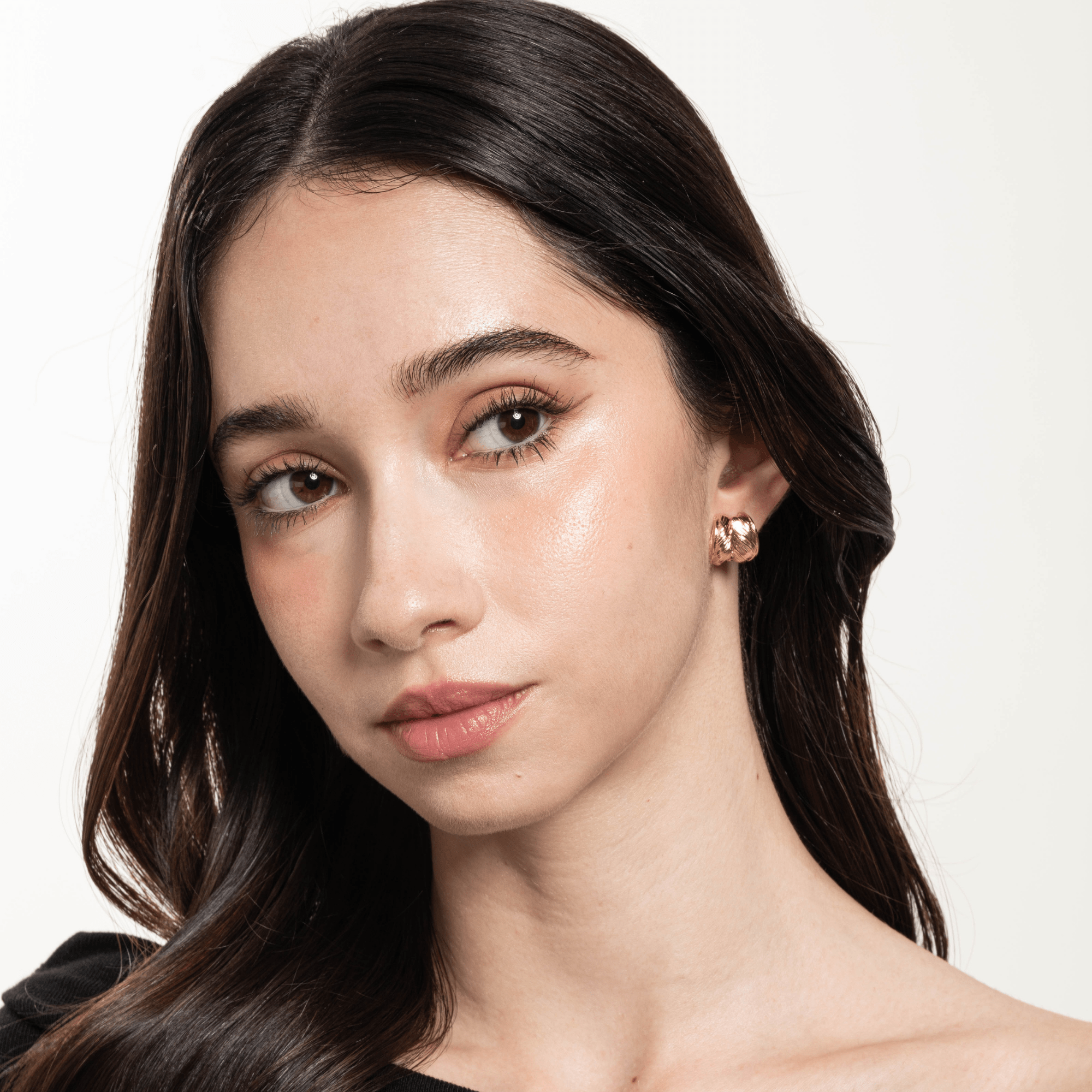 Lara & Ela | Where Angels Fear To Tread Gold Earrings - Lara & Ela
