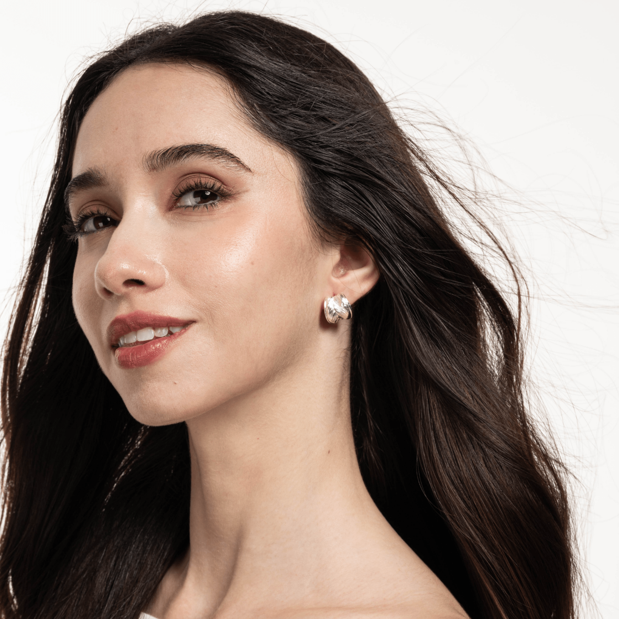 Lara & Ela | Where Angels Fear To Tread Silver Earrings - Lara & Ela