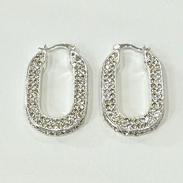 Lara & Ela | Wouldn't Change A Thing Silver Earrings - Lara & Ela