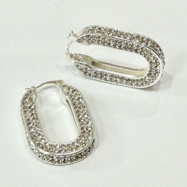 Lara & Ela | Wouldn't Change A Thing Silver Earrings - Lara & Ela