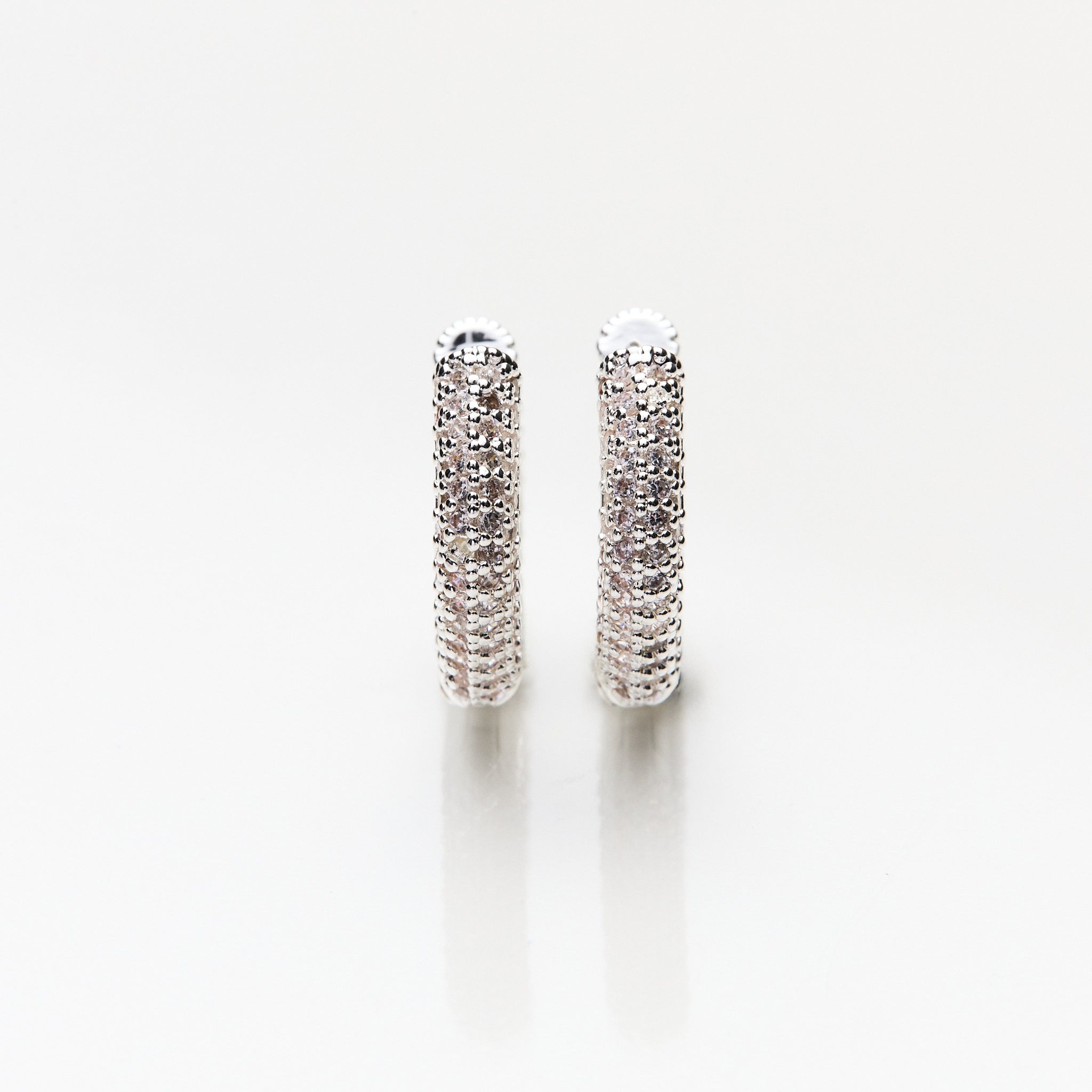 Lara & Ela I You Make Me Feel Brand New Silver Earrings - Lara & Ela