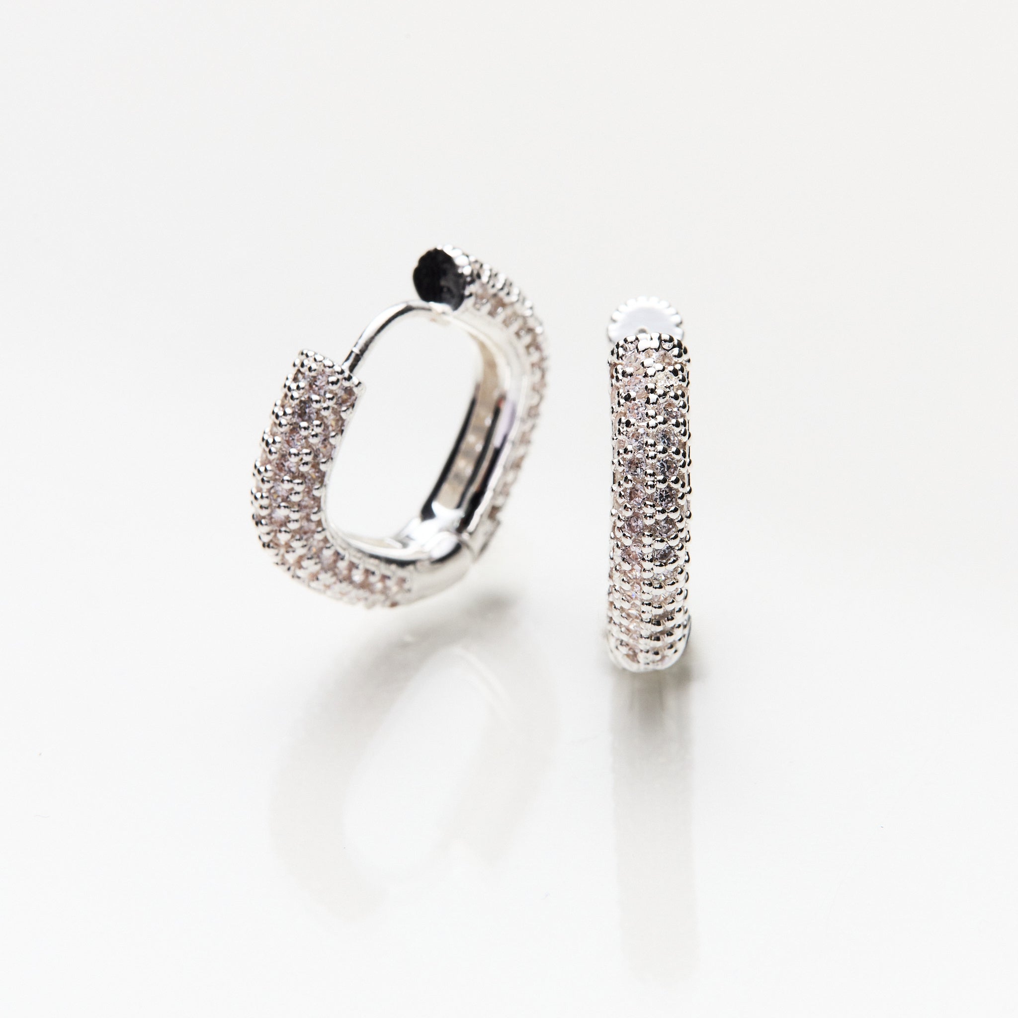 Lara & Ela I You Make Me Feel Brand New Silver Earrings - Lara & Ela
