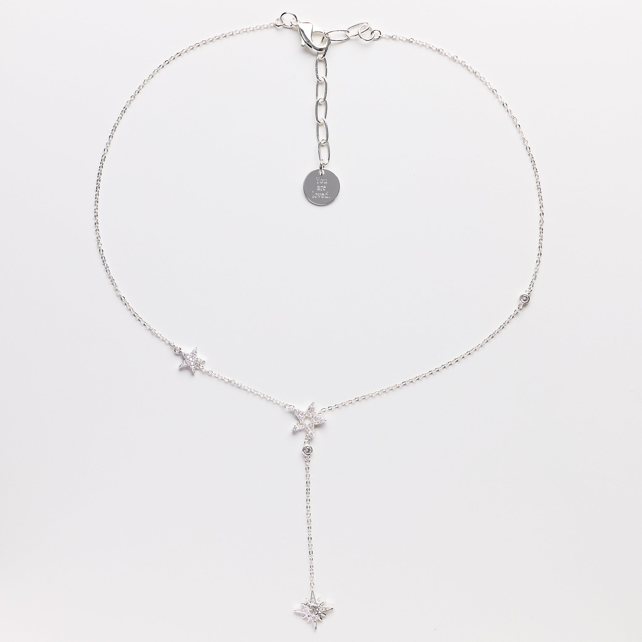 Lara & Ela | You Make My Dreams Come True Silver Necklace - Lara & Ela