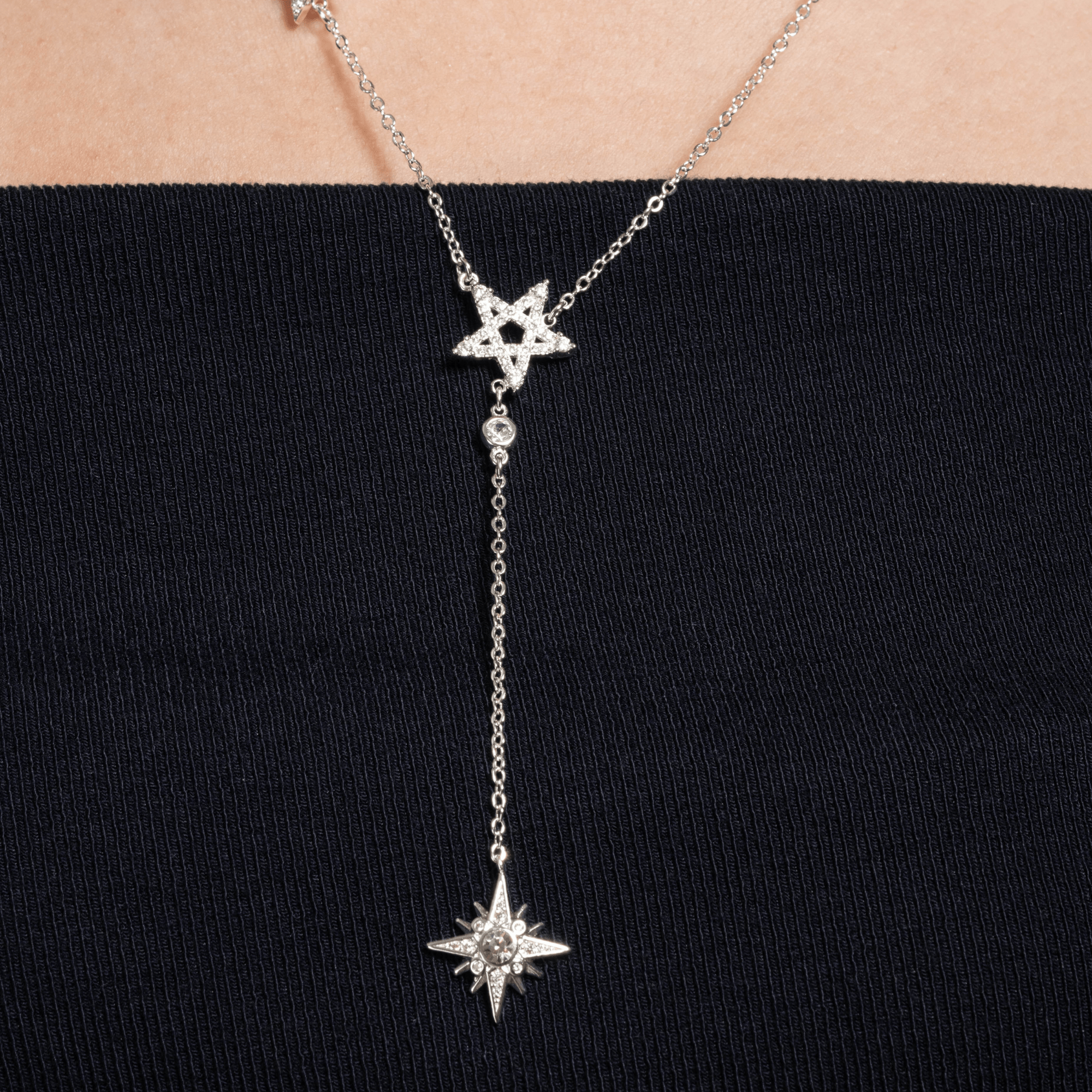 Lara & Ela | You Make My Dreams Come True Silver Necklace - Lara & Ela