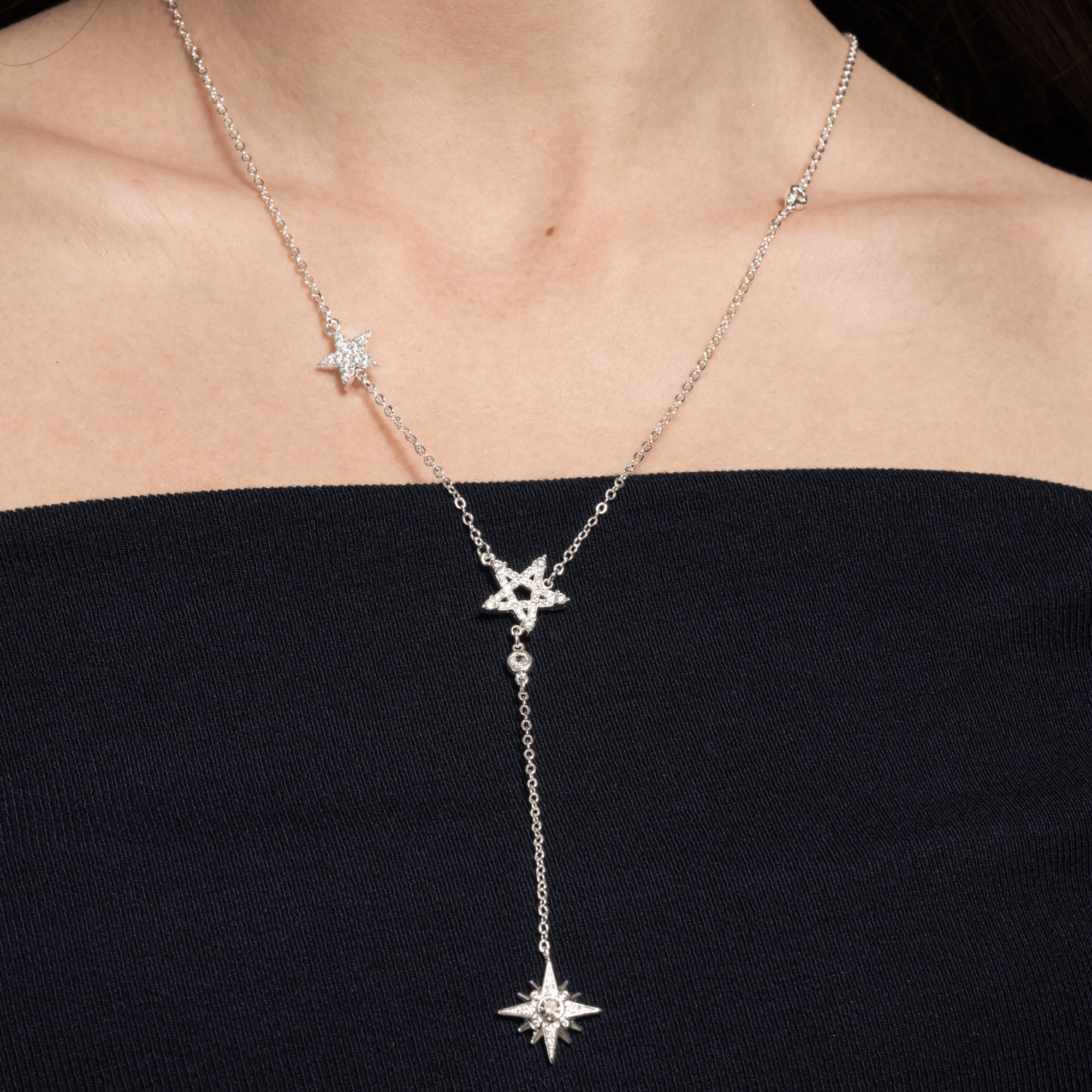 Lara & Ela | You Make My Dreams Come True Silver Necklace - Lara & Ela