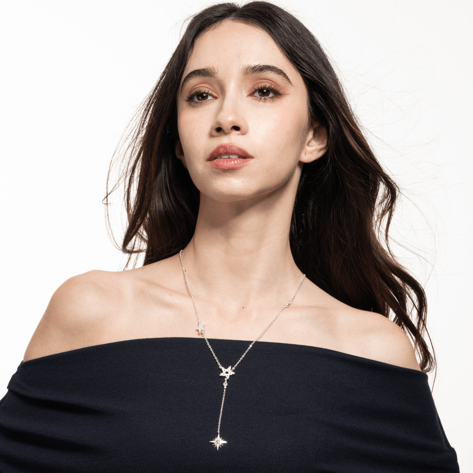 Lara & Ela | You Make My Dreams Come True Silver Necklace - Lara & Ela