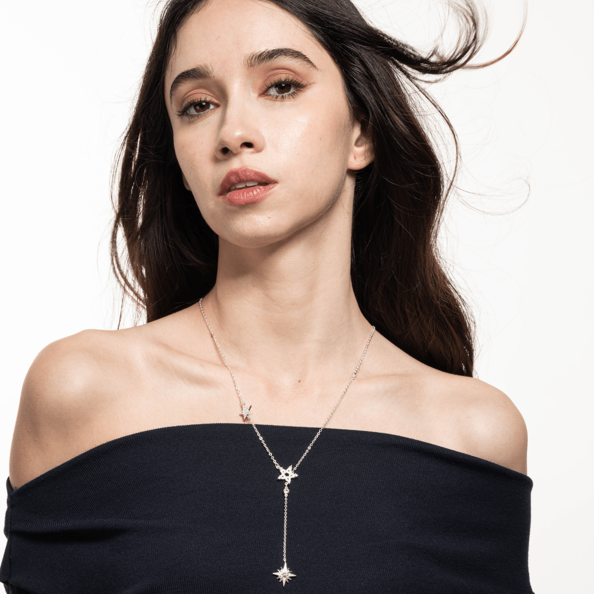 Lara & Ela | You Make My Dreams Come True Silver Necklace - Lara & Ela