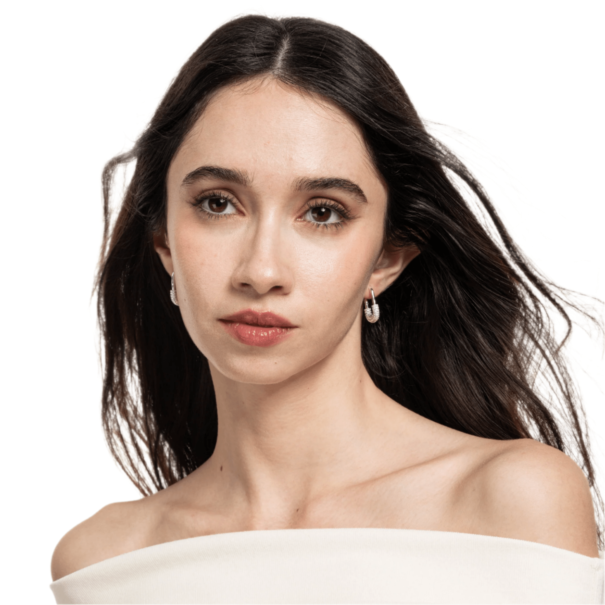 Lara & Ela | You Rock Silver Earrings - Lara & Ela