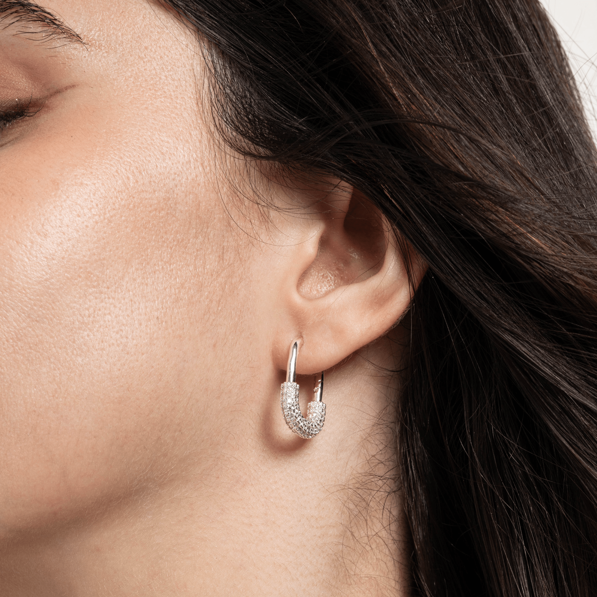 Lara & Ela | You Rock Silver Earrings - Lara & Ela