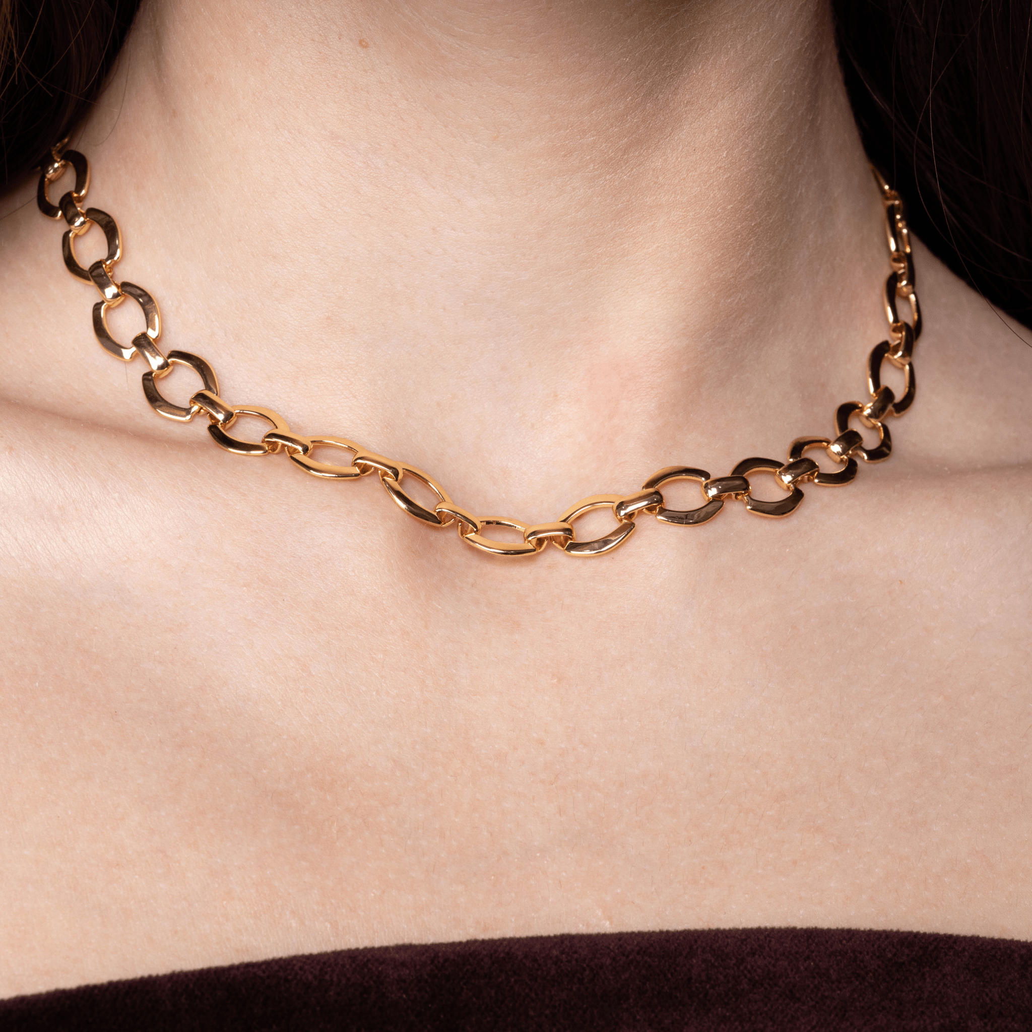 Lara & Ela | Young Love Gold Necklace - Lara & Ela