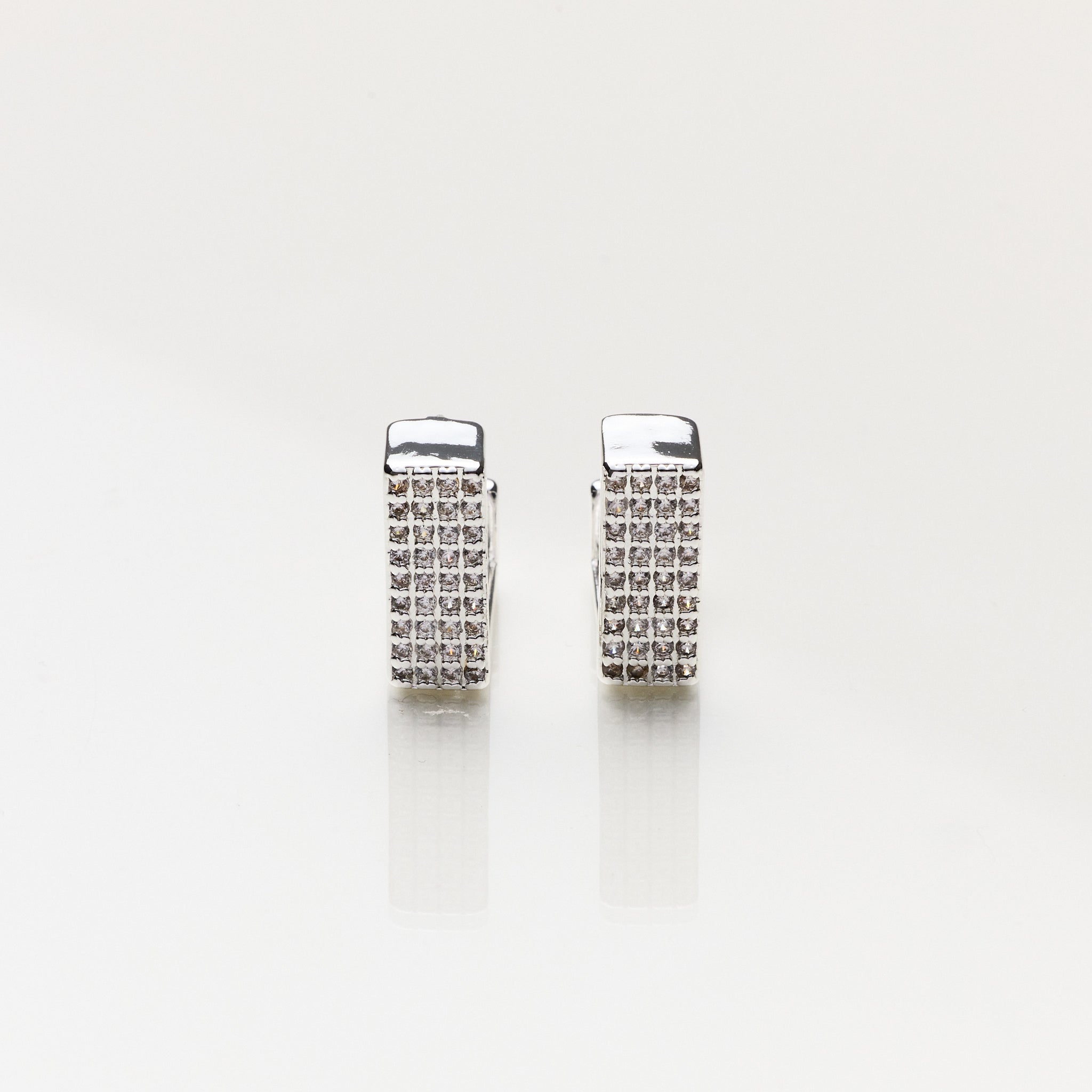 Lara & Ela I Zenith Silver Earrings - Lara & Ela