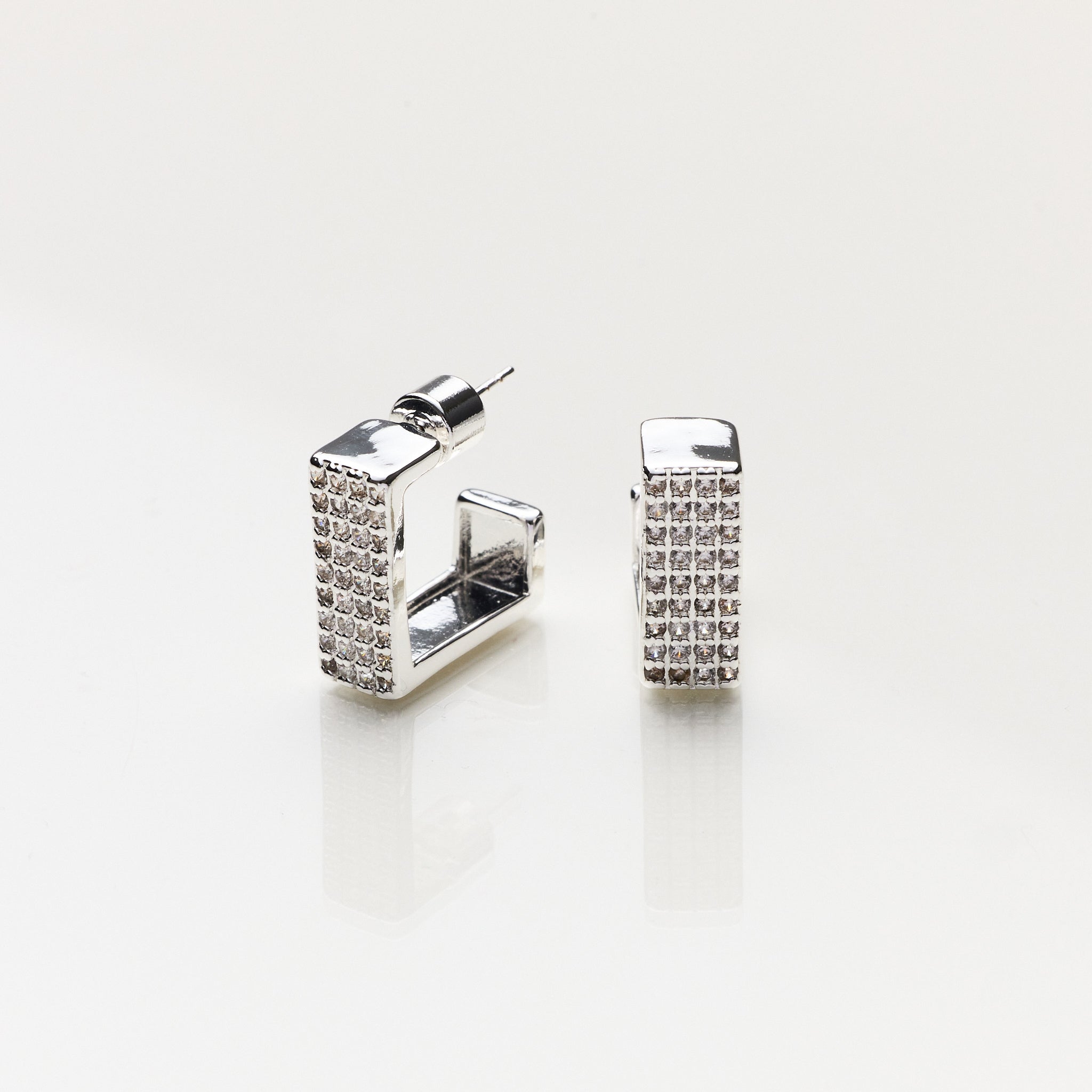Lara & Ela I Zenith Silver Earrings - Lara & Ela