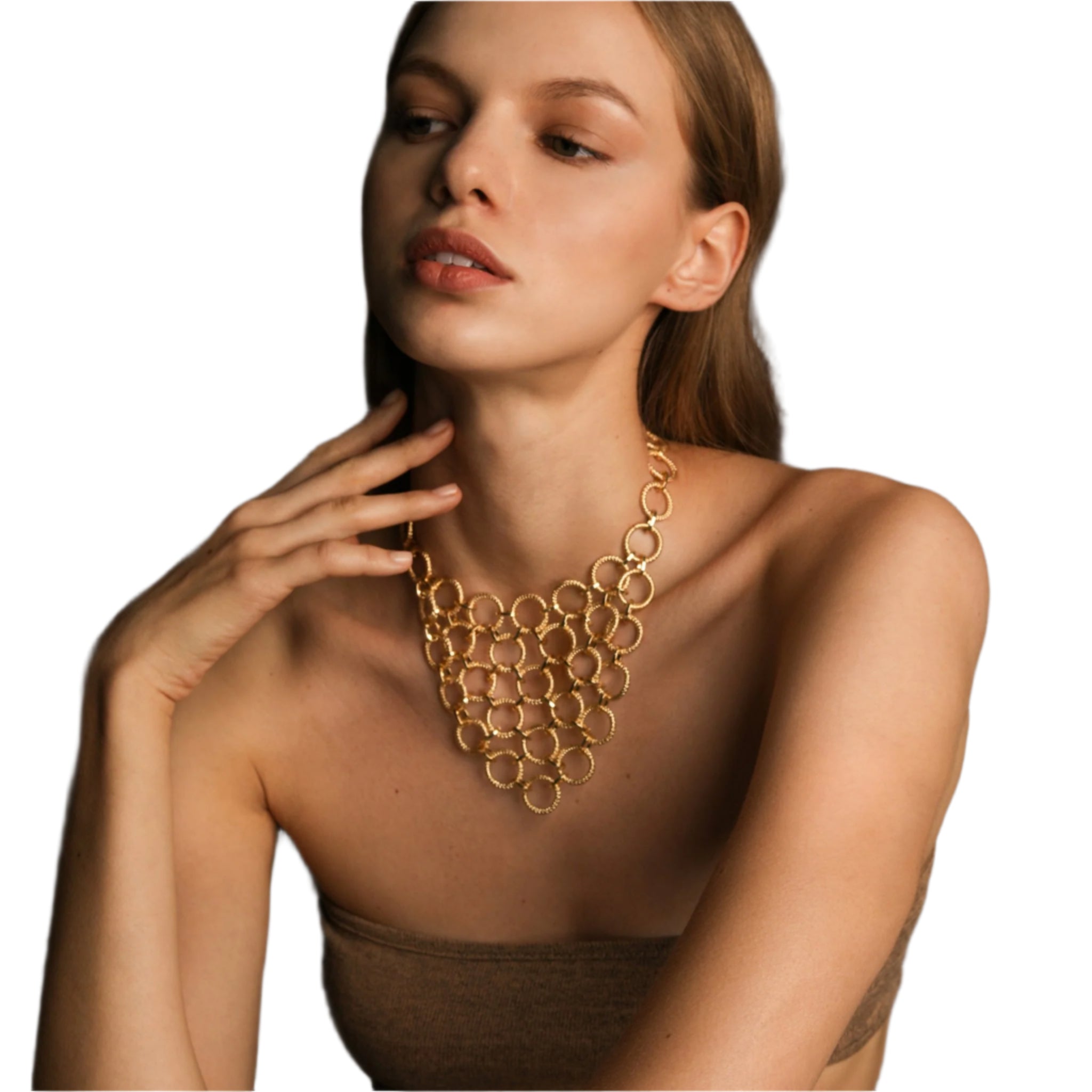 Lara & Ela | Elizabeth Gold Necklace - Lara & Ela