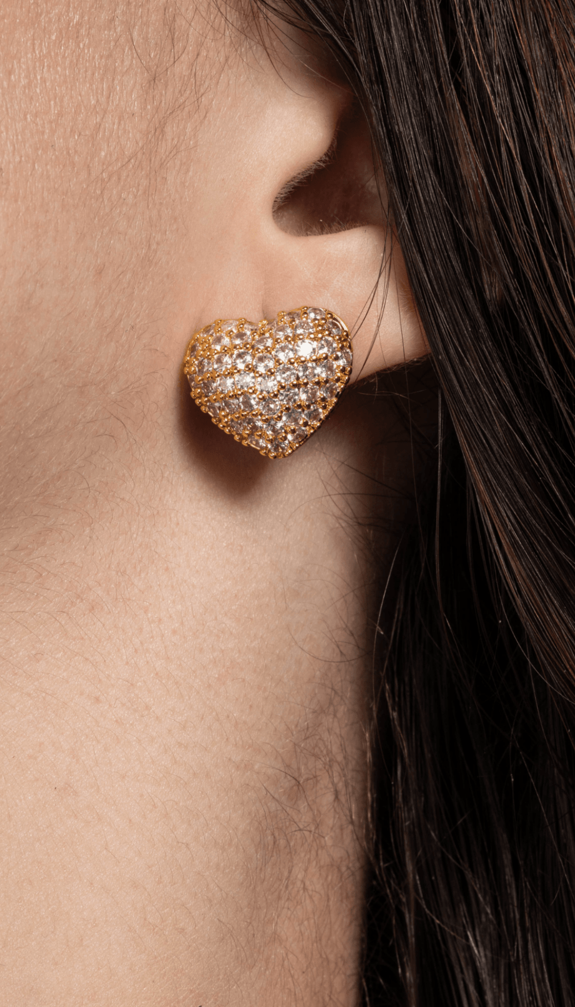 Lara & Ela | Winter Holiday Gold Earrings - Lara & Ela