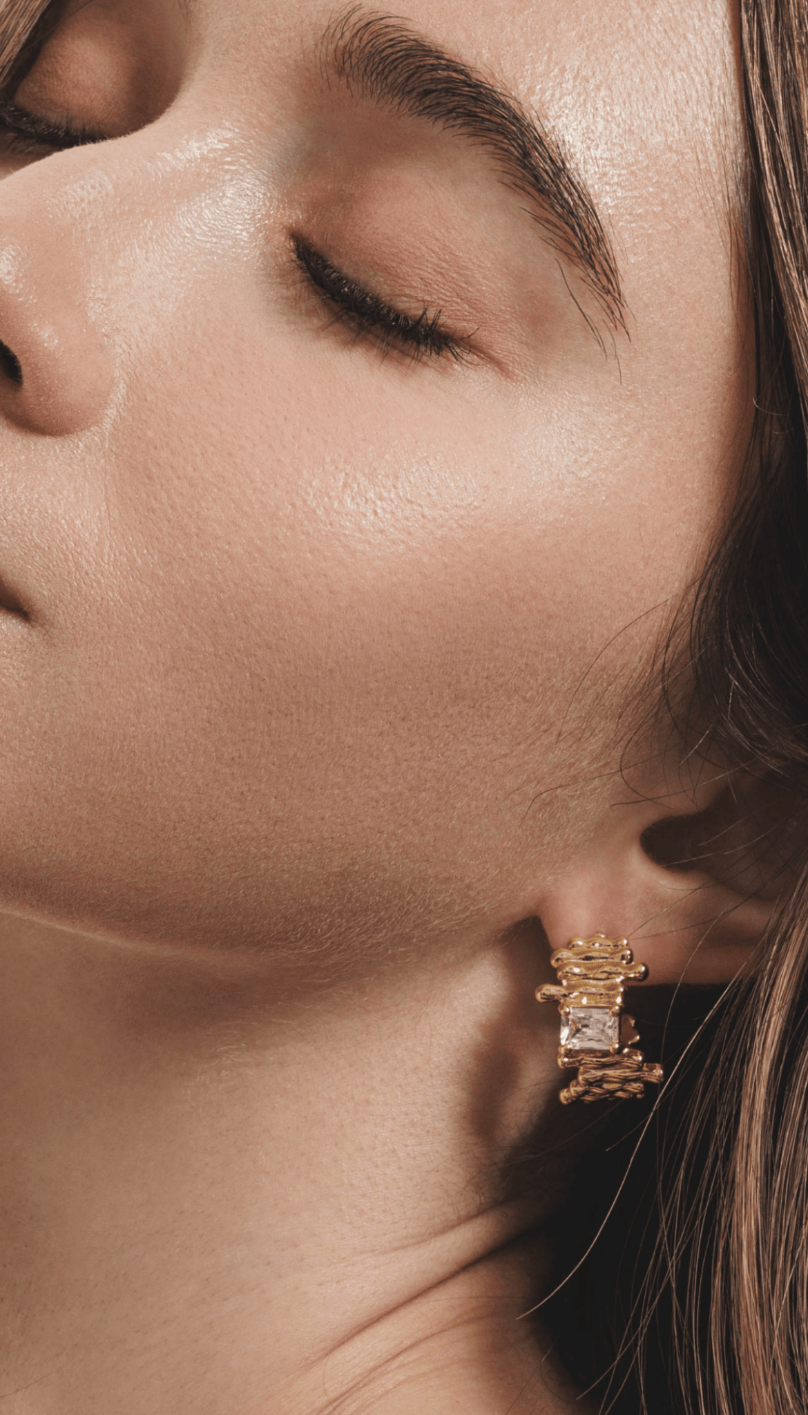 Lara & Ela | Daisy Gold Earrings - Lara & Ela
