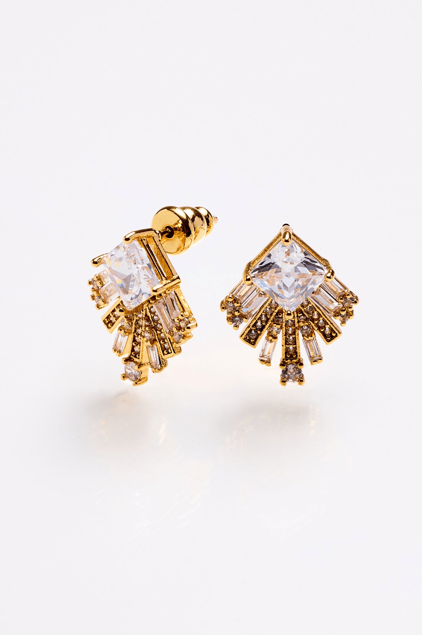 Lara & Ela I Olympia Gold Earrings - Lara & Ela