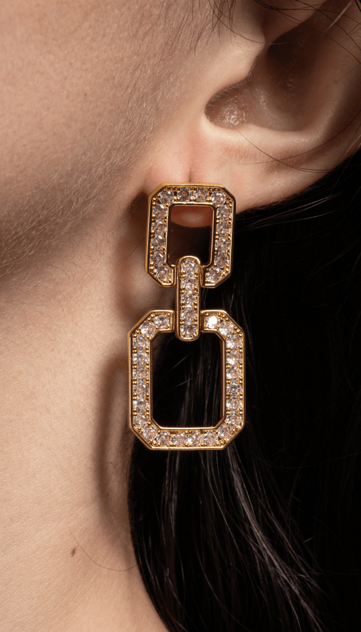 Lara & Ela | Diana Gold Earrings - Lara & Ela