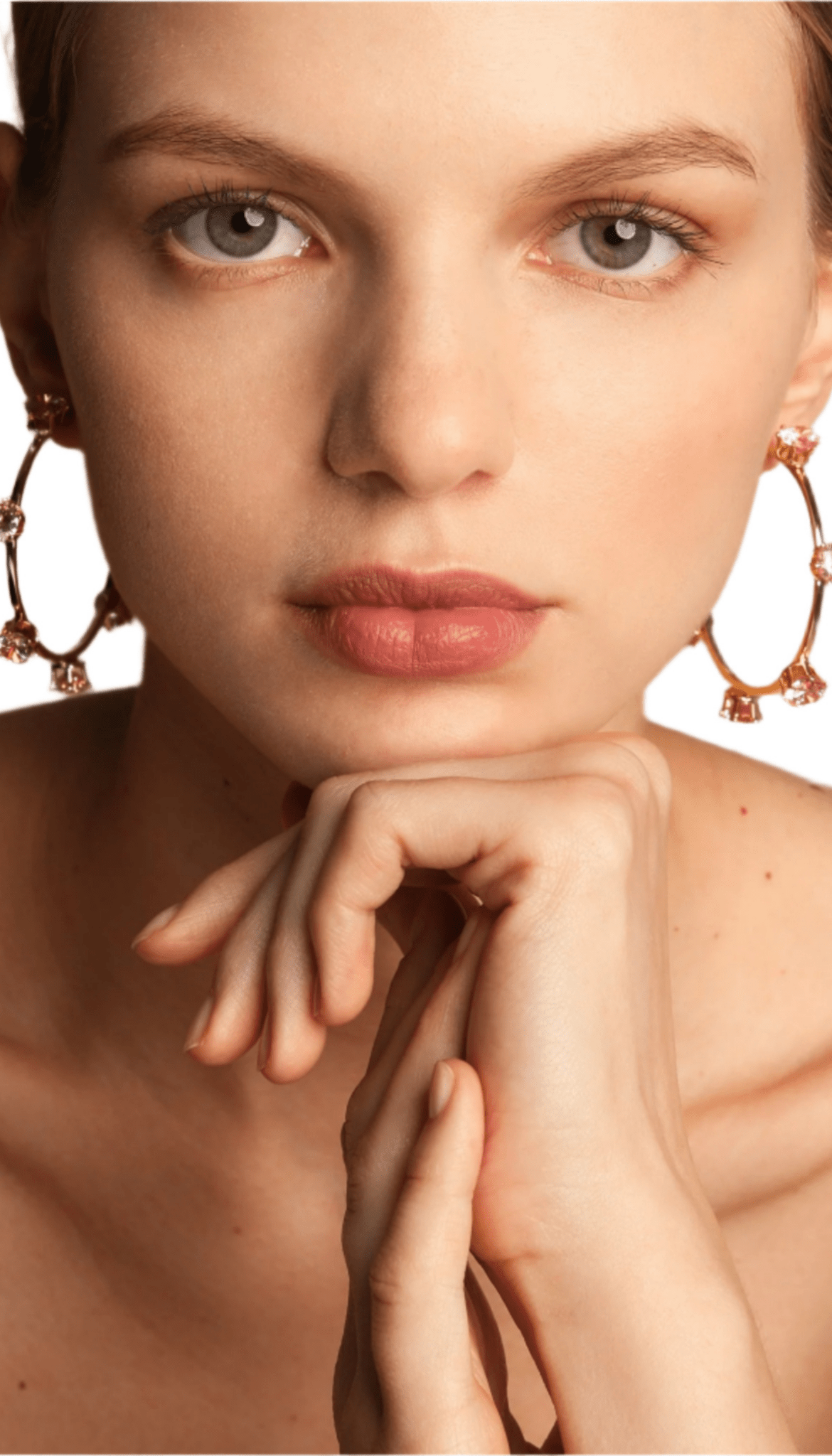 Lara & Ela | Ela Blossom Pink Gold Earrings - Lara & Ela
