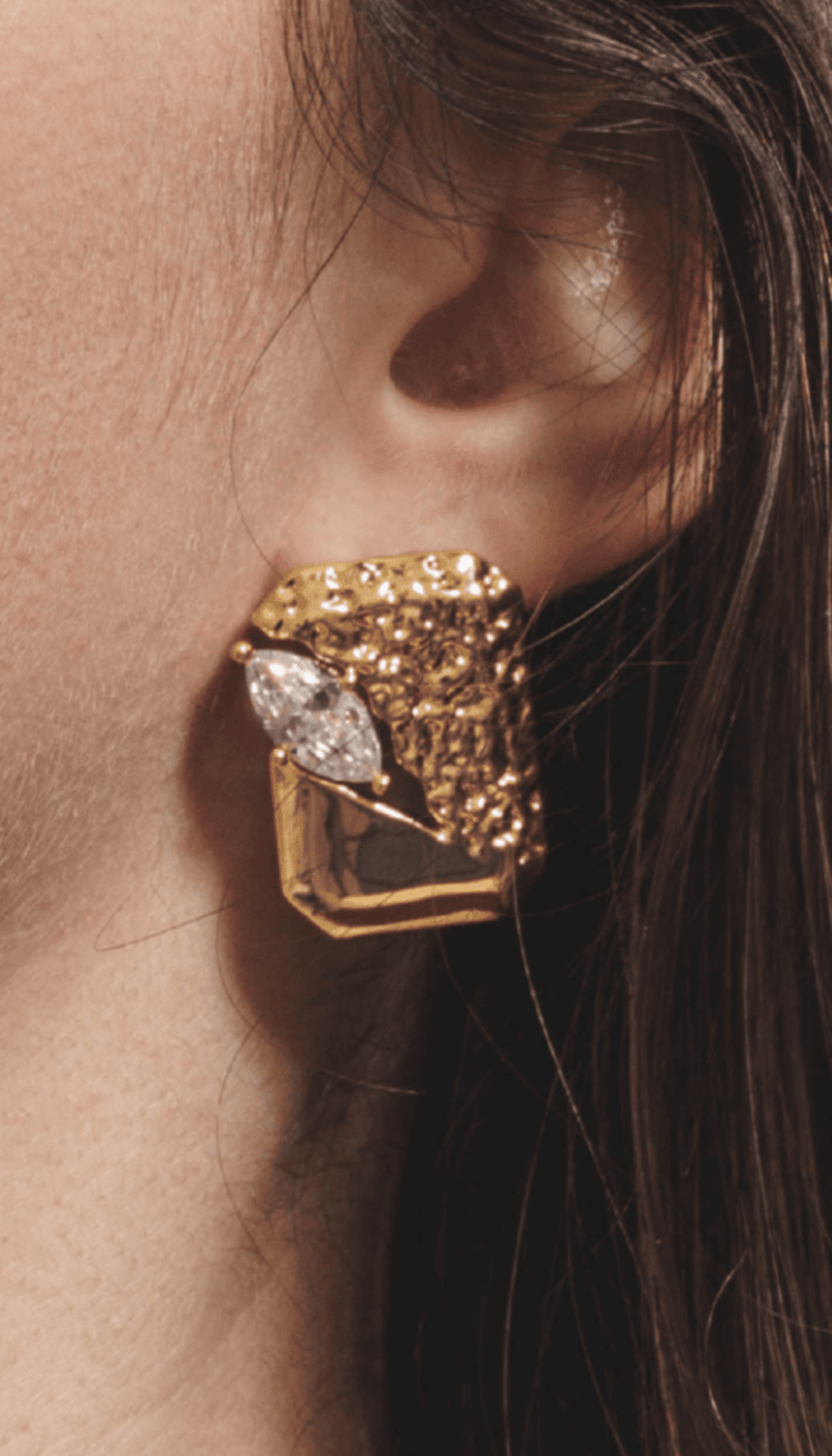 Lara & Ela | Gaia Gold Earrings - Lara & Ela