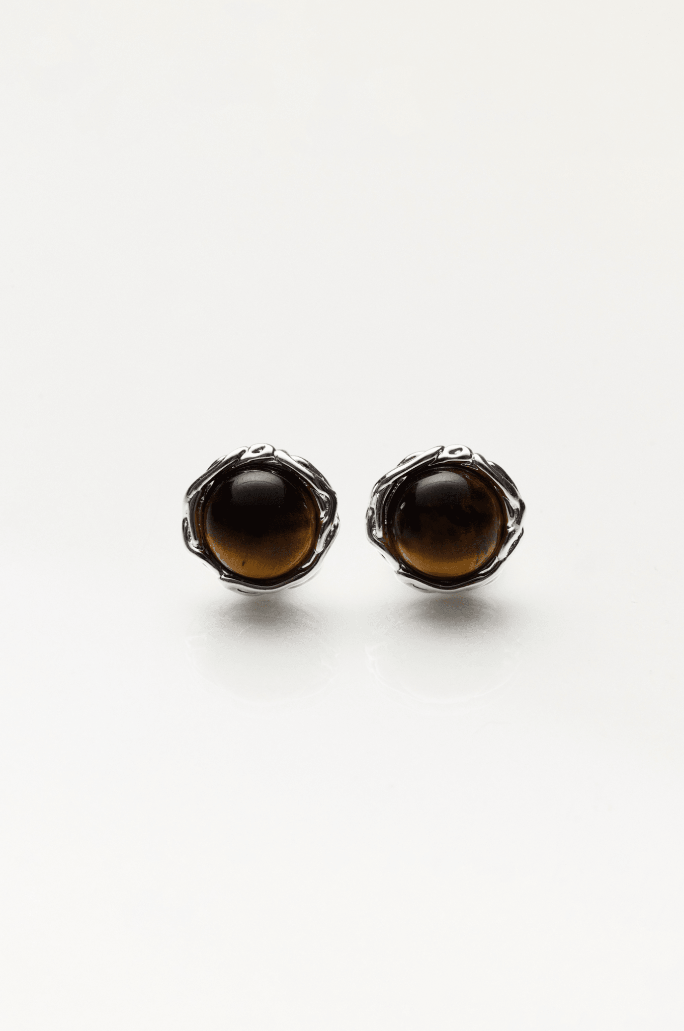 Lara & Ela | Cat And Heath Silver Earrings - Lara & Ela