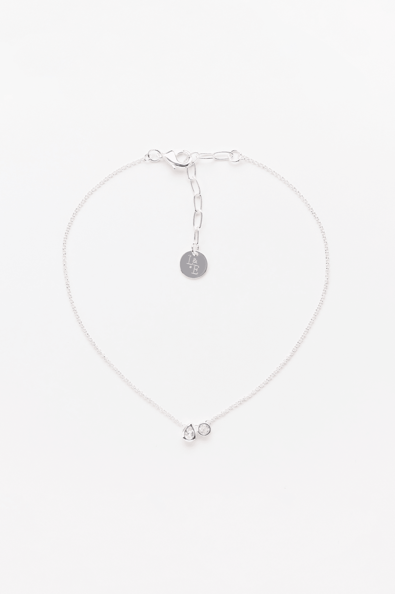 Lara & Ela | Leap Of Faith Silver Necklace - Lara & Ela