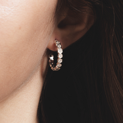 Lara & Ela | Marry Me Silver Earrings