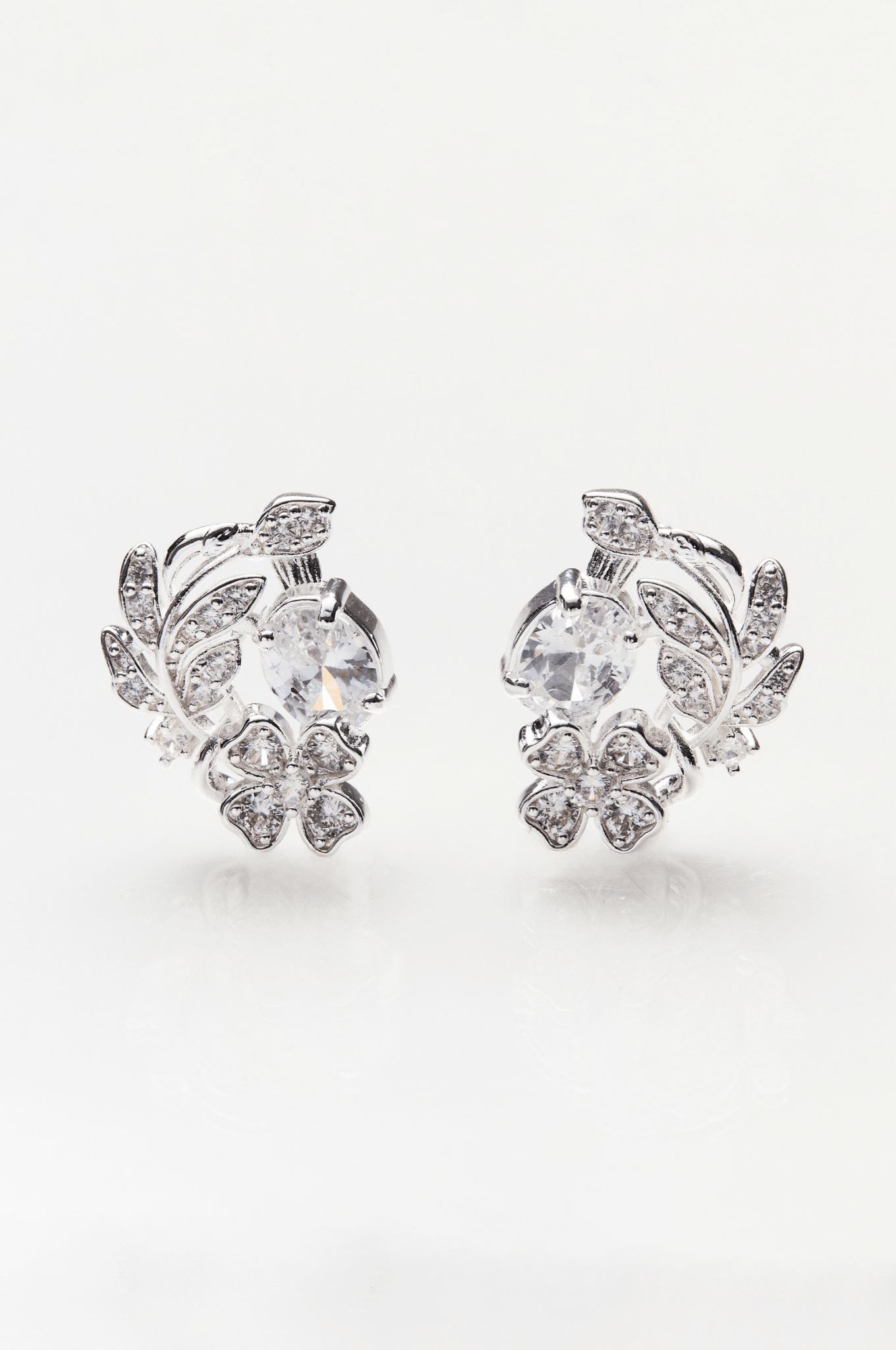 Lara & Ela | Secret Garden Silver Earrings - Lara & Ela