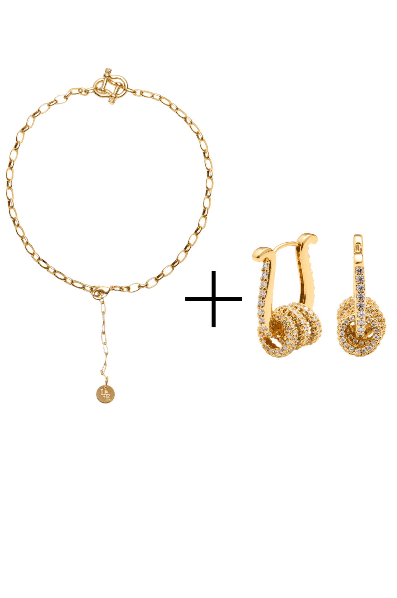 Lara & Ela | Sylvia Necklace | High on Life Earrings - Lara & Ela