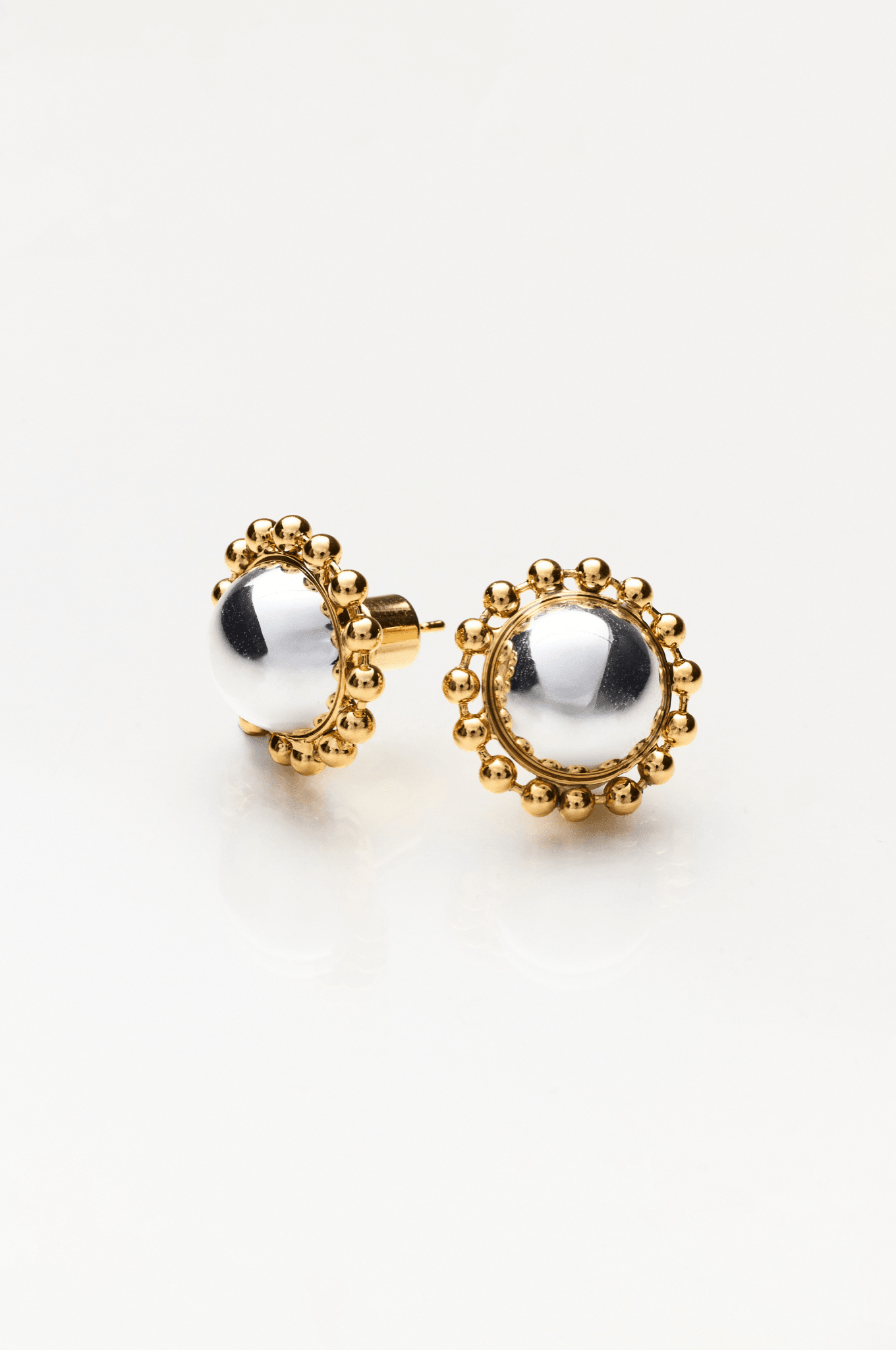 Lara & Ela I Walking On Sunshine Silver Earrings