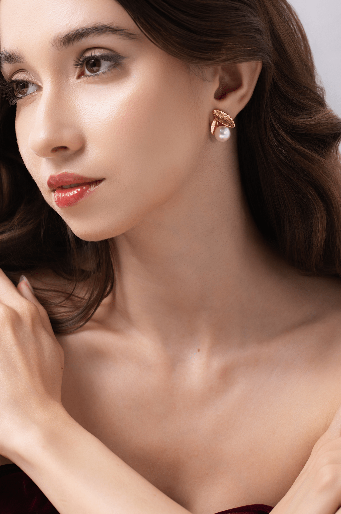 Lara & Ela | Leaves Of Grass Earrings - Lara & Ela