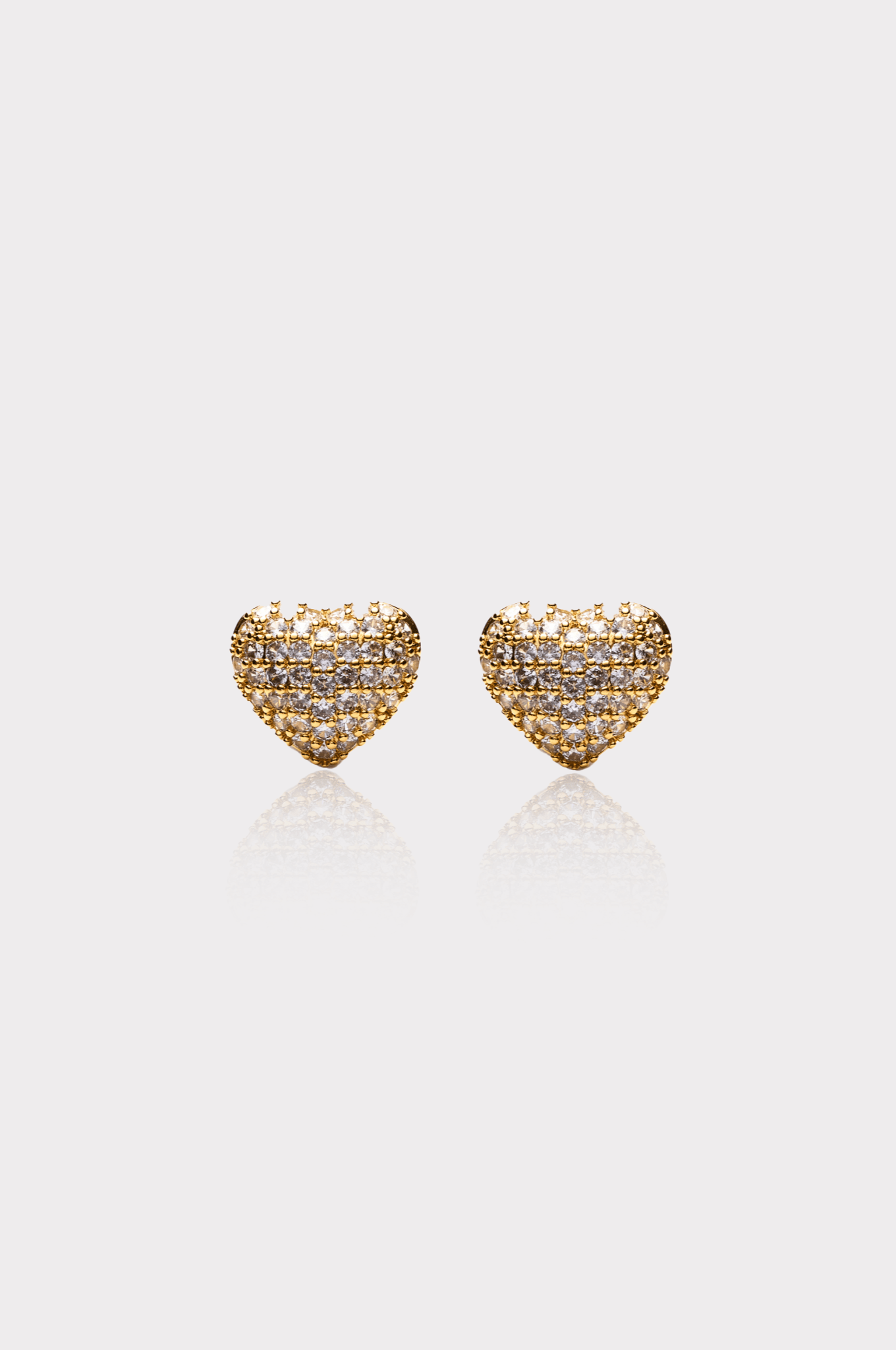 Lara & Ela | Winter Holiday Gold Earrings - Lara & Ela