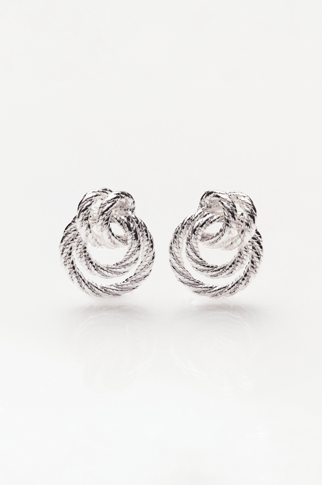 Lara & Ela | I'll Take Manhattan Silver Earrings - Lara & Ela