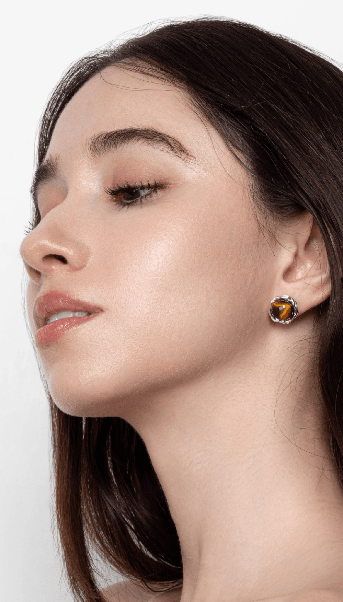 Lara & Ela | Cat And Heath Silver Earrings - Lara & Ela