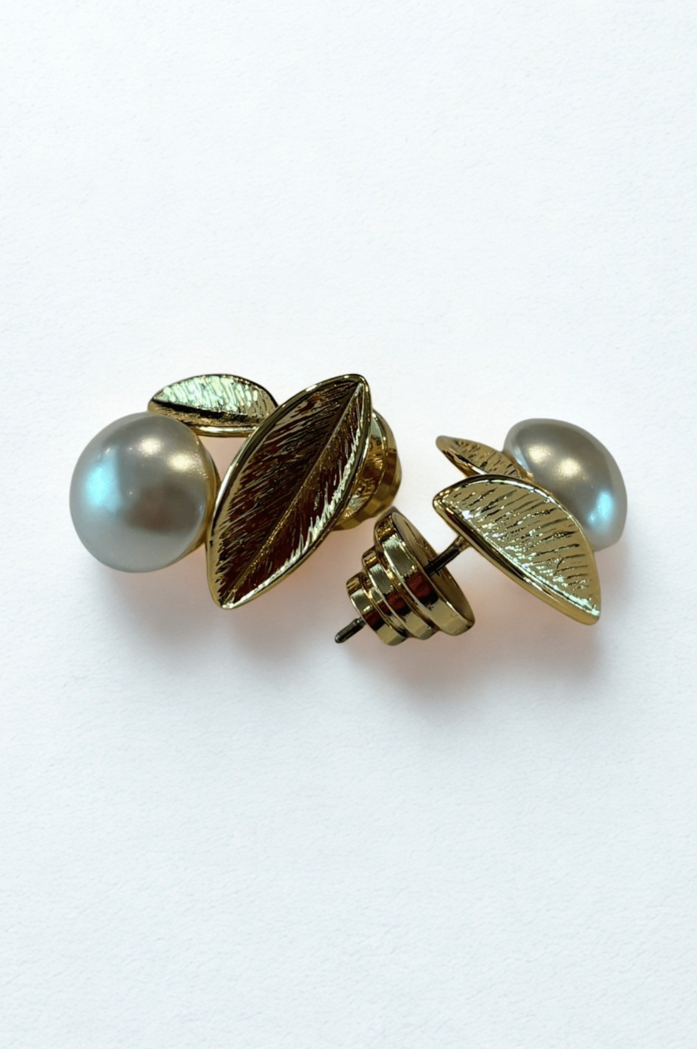 Lara & Ela | Leaves Of Grass Earrings - Lara & Ela