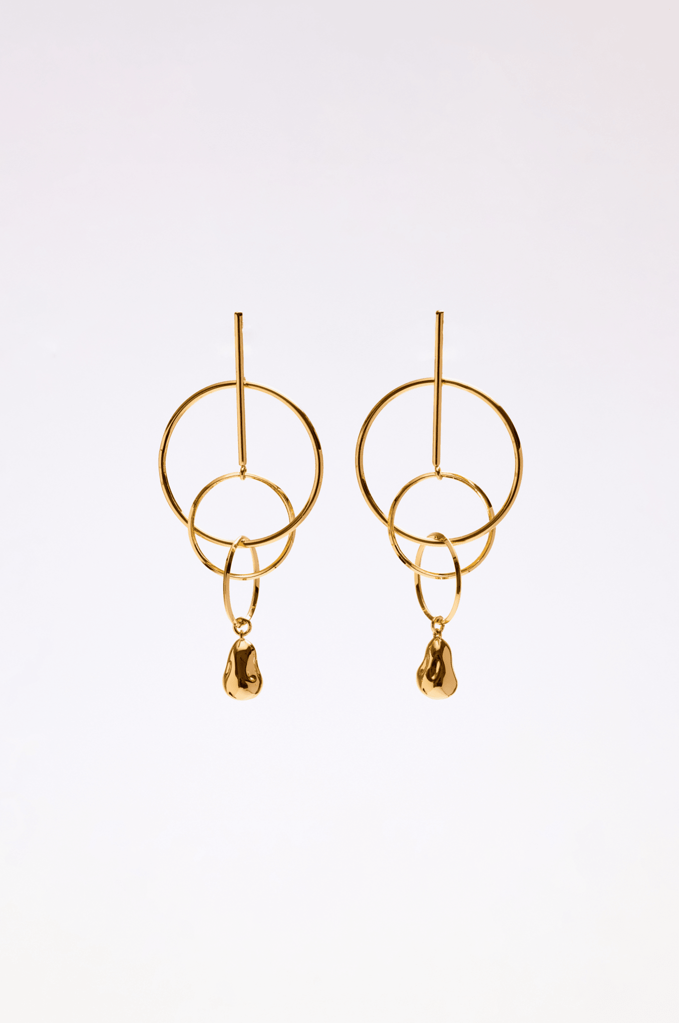 Lara & Ela | Anitta Gold Earrings - Lara & Ela
