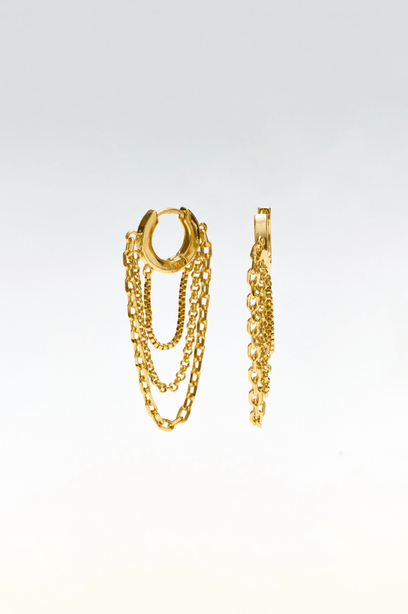 Lara & Ela | Joelle Gold Earrings - Lara & Ela