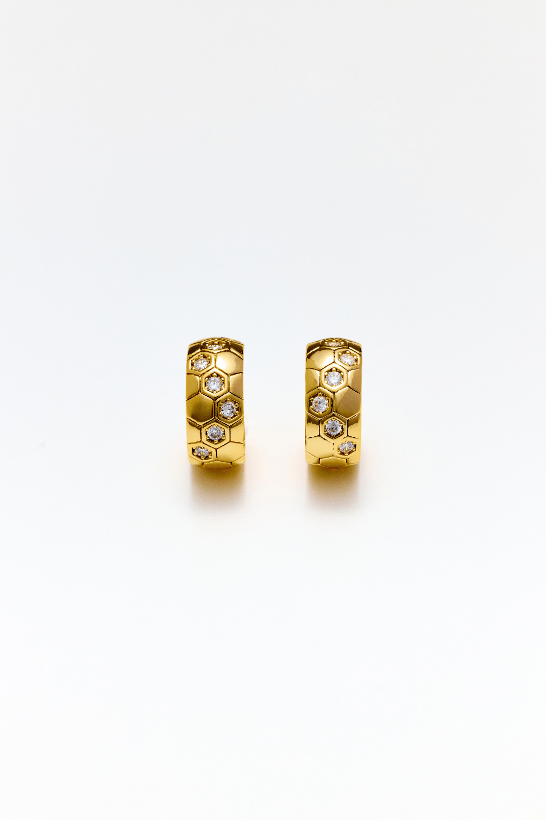 Lara & Ela | Crystal Ball Earrings - Lara & Ela