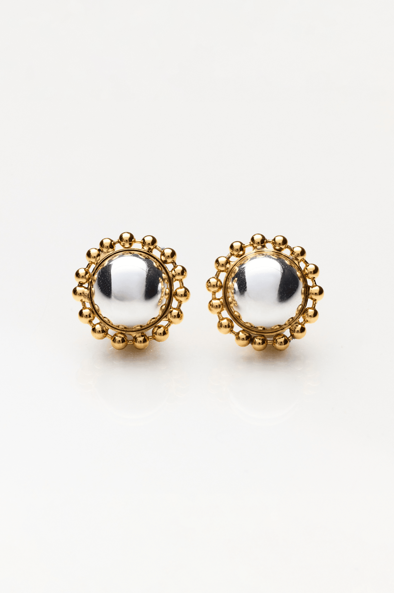 Lara & Ela I Walking On Sunshine Silver Earrings - Lara & Ela