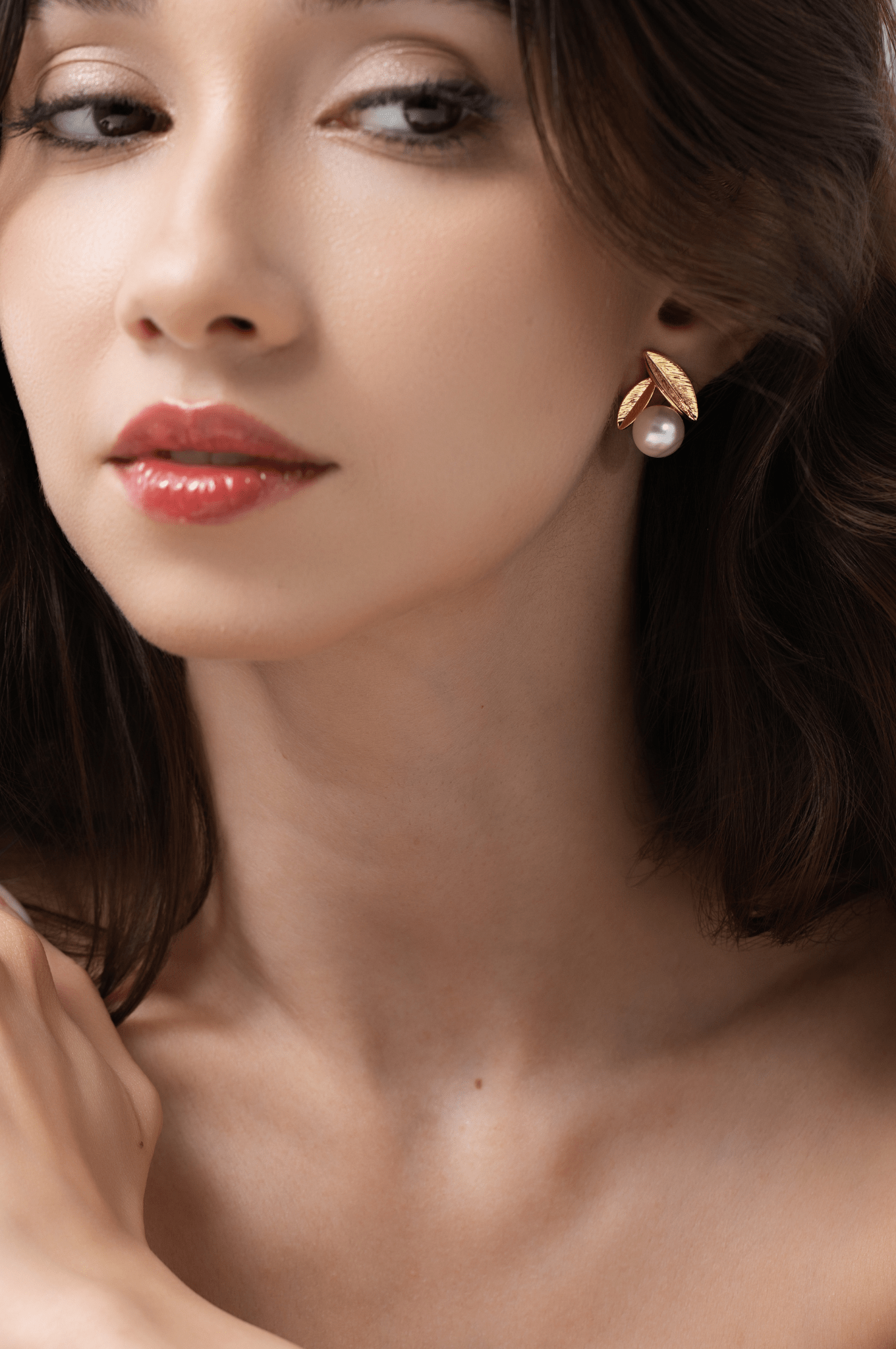 Lara & Ela | Leaves Of Grass Earrings - Lara & Ela