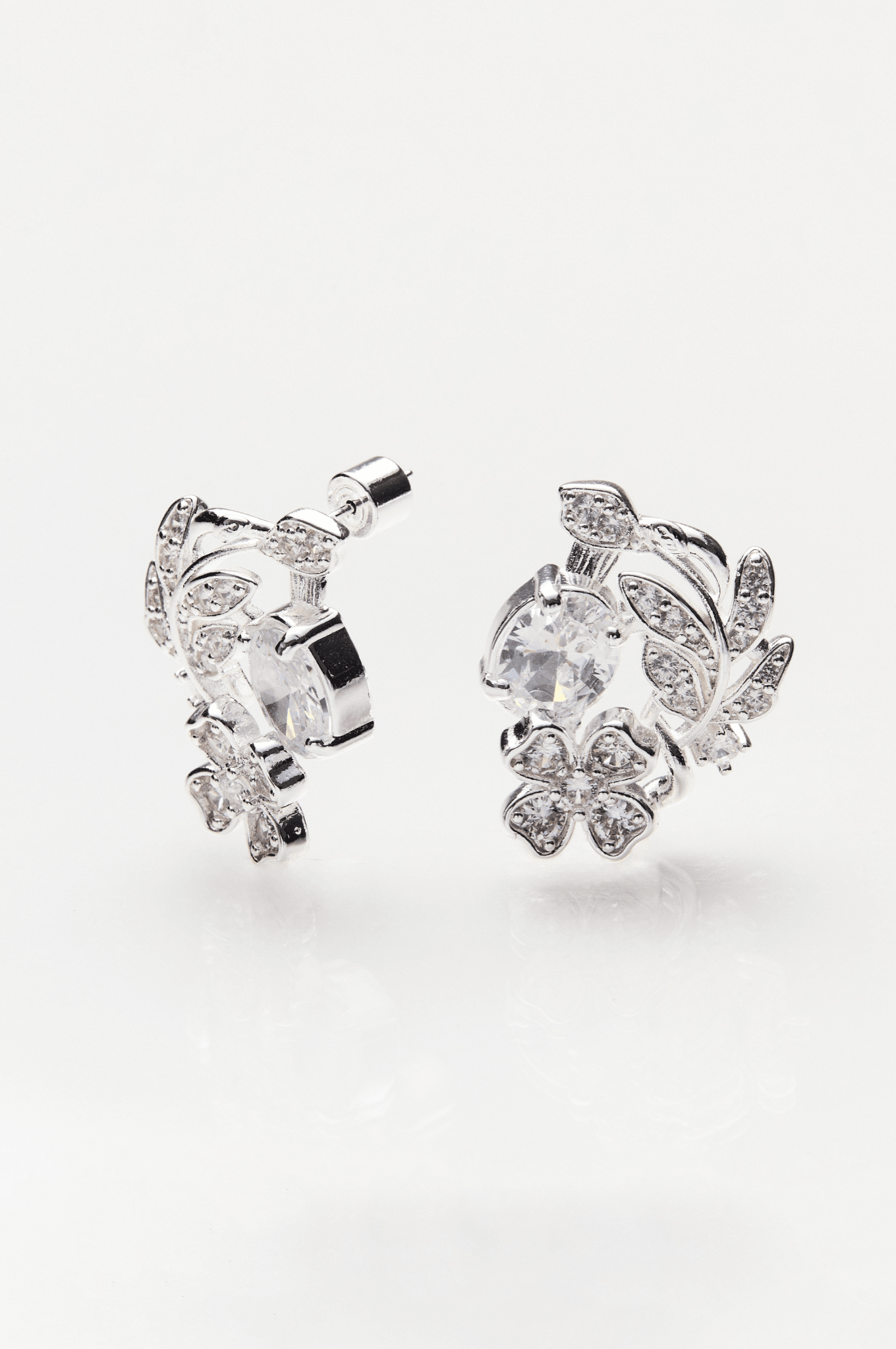 Lara & Ela | Secret Garden Silver Earrings - Lara & Ela