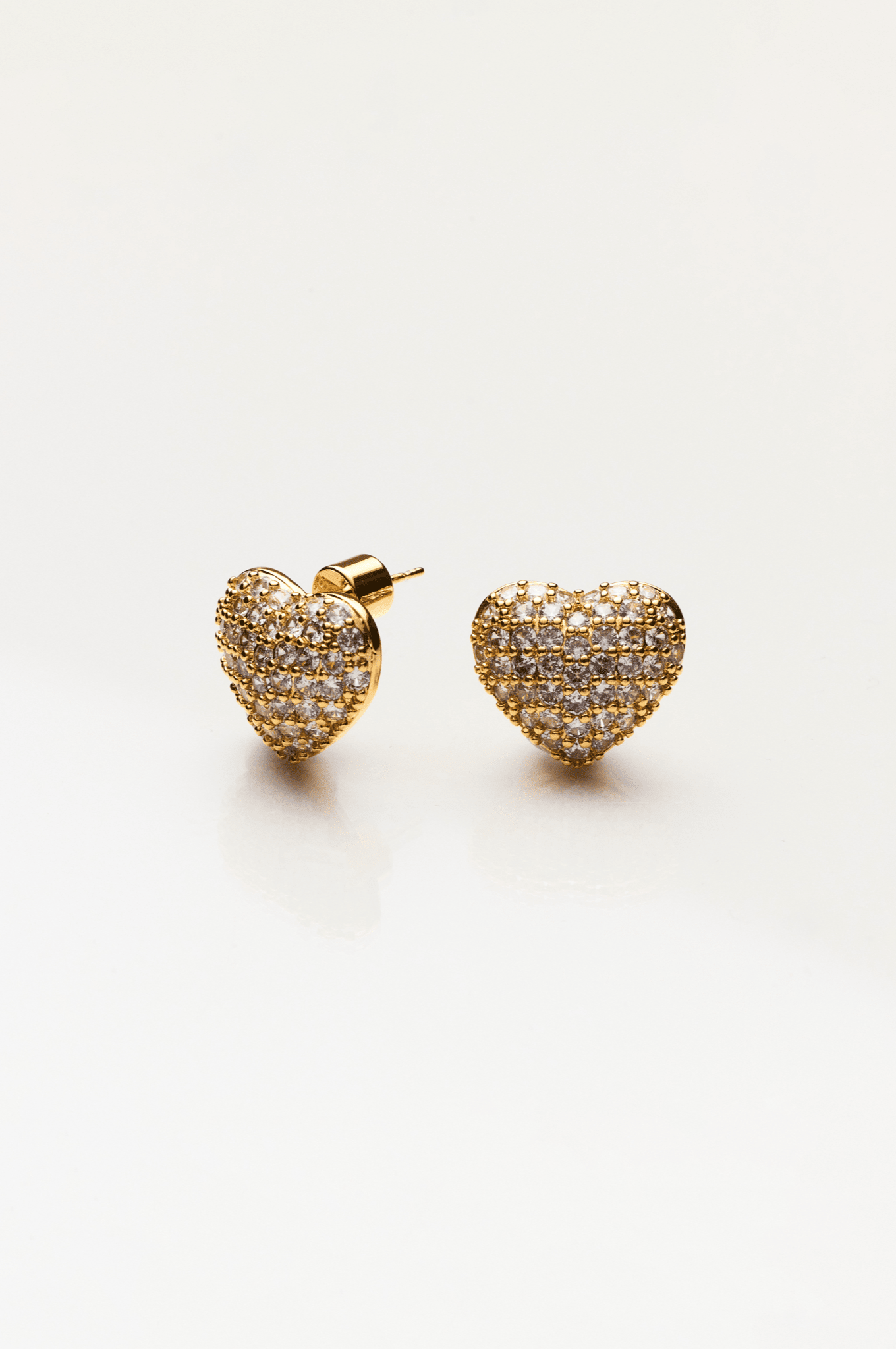 Lara & Ela | Winter Holiday Gold Earrings - Lara & Ela
