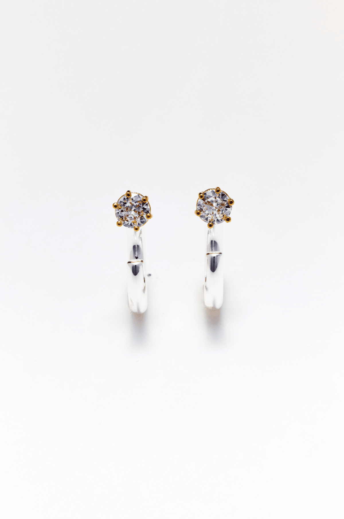 Lara & Ela I Just The Two Of Us Silver Earrings - Lara & Ela