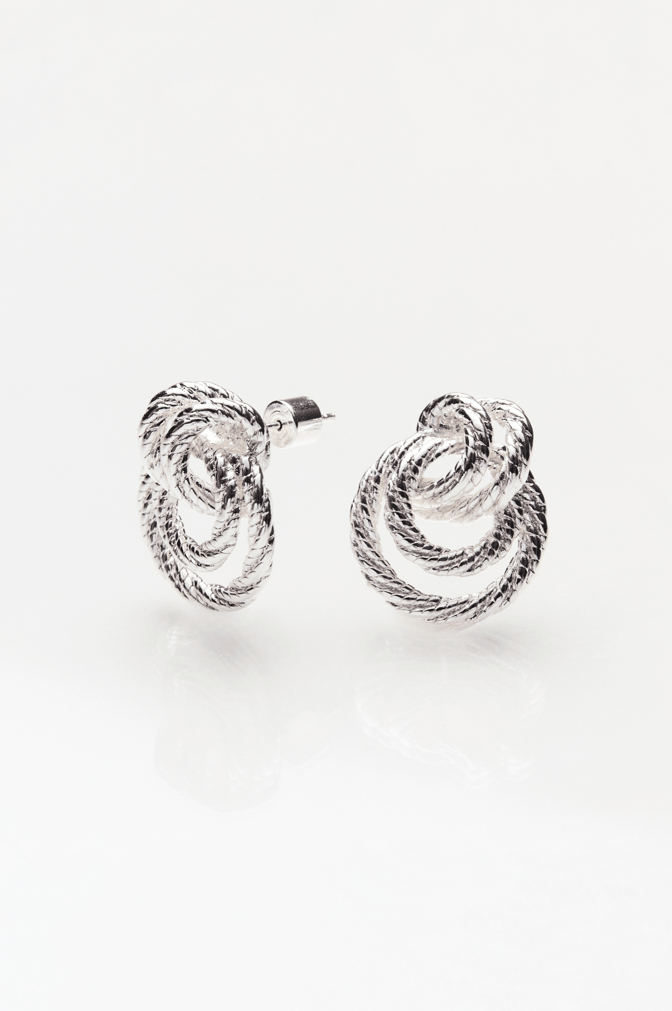 Lara & Ela | I'll Take Manhattan Silver Earrings - Lara & Ela