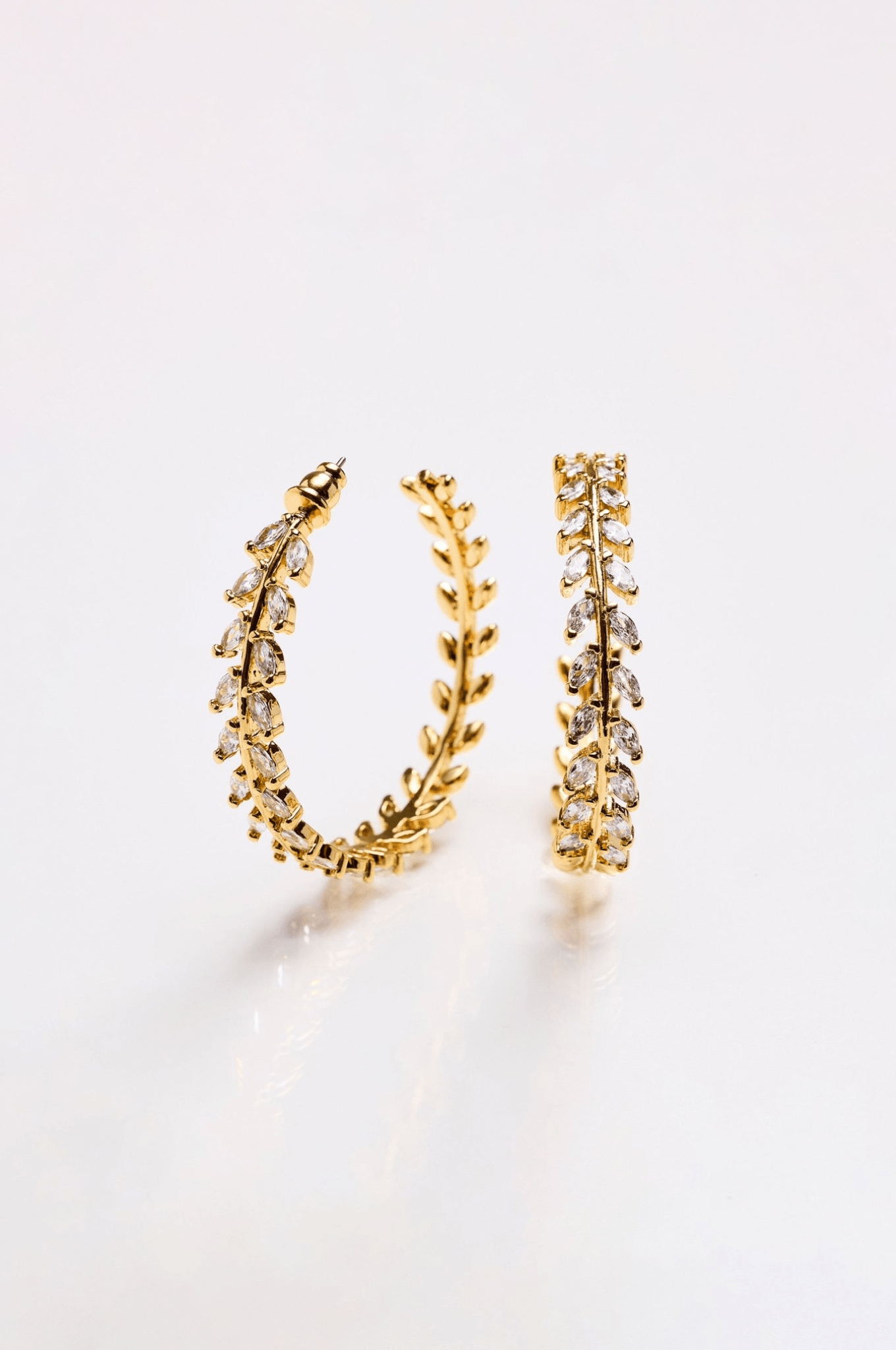 Lara & Ela | Leslie Gold Earrings - Lara & Ela