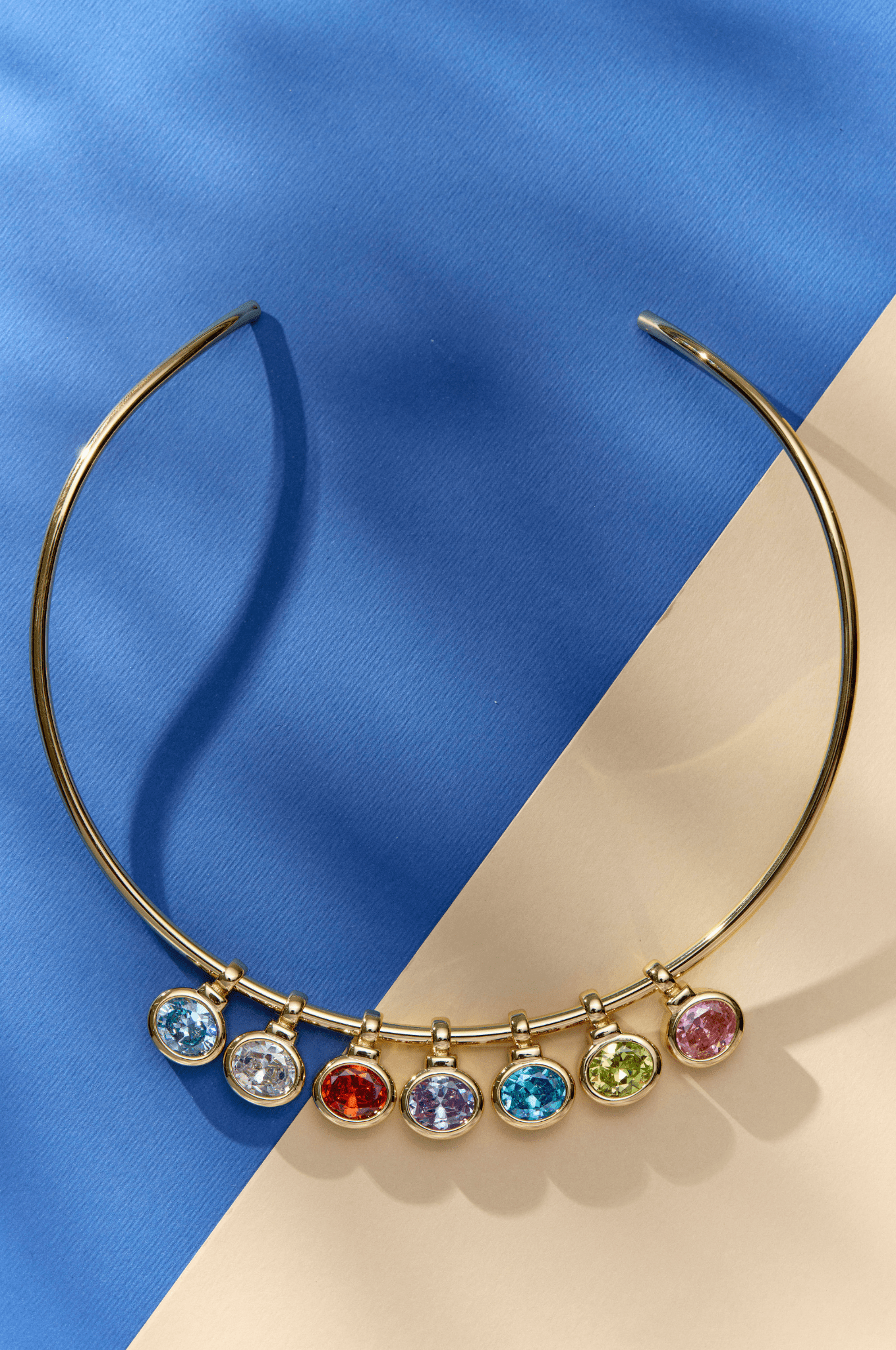 Lara & Ela | East - West Bezel Birthstone Pendant - Lara & Ela