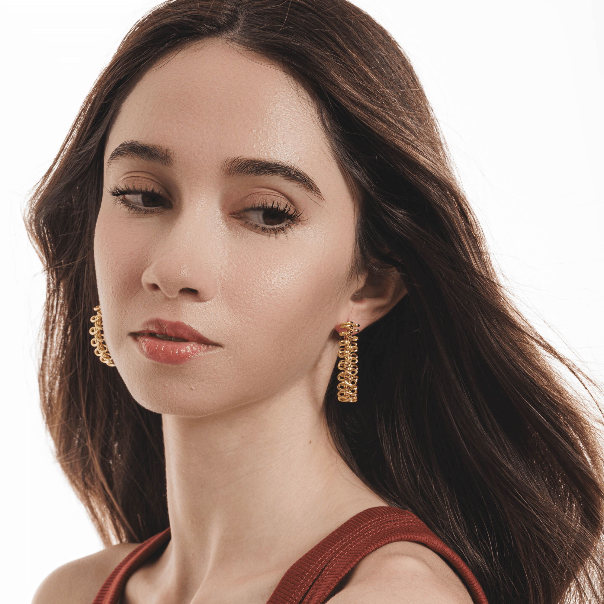 Lara & Ela | Debbie Gold Earrings - Lara & Ela