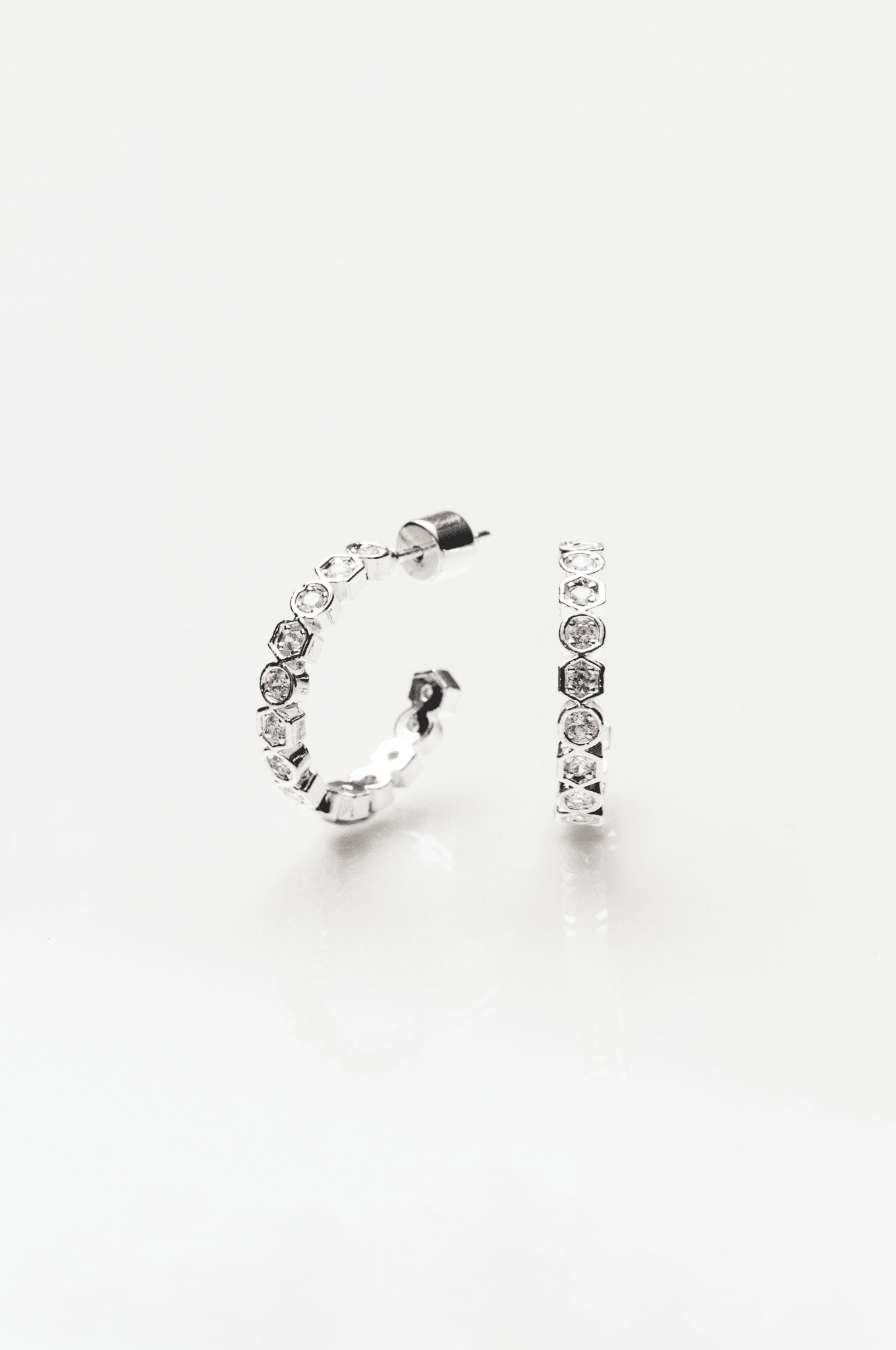 Lara & Ela | Marry Me Silver Earrings - Lara & Ela