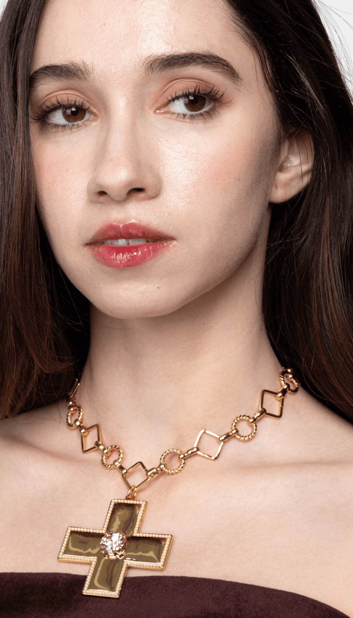 Lara & Ela | Victoria Blossom Pink Gold Necklace - Lara & Ela